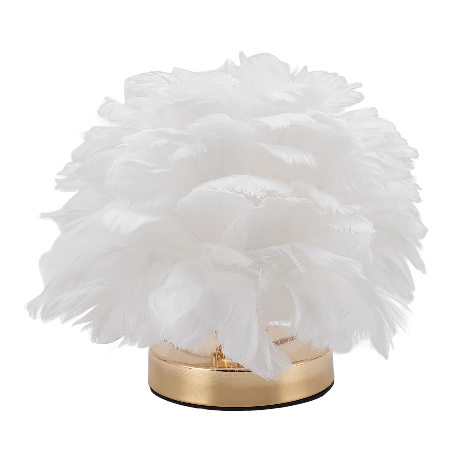 Plume Bedside Table Lamp E27 Decorative Modern Plume Night Light Nightstand view 11