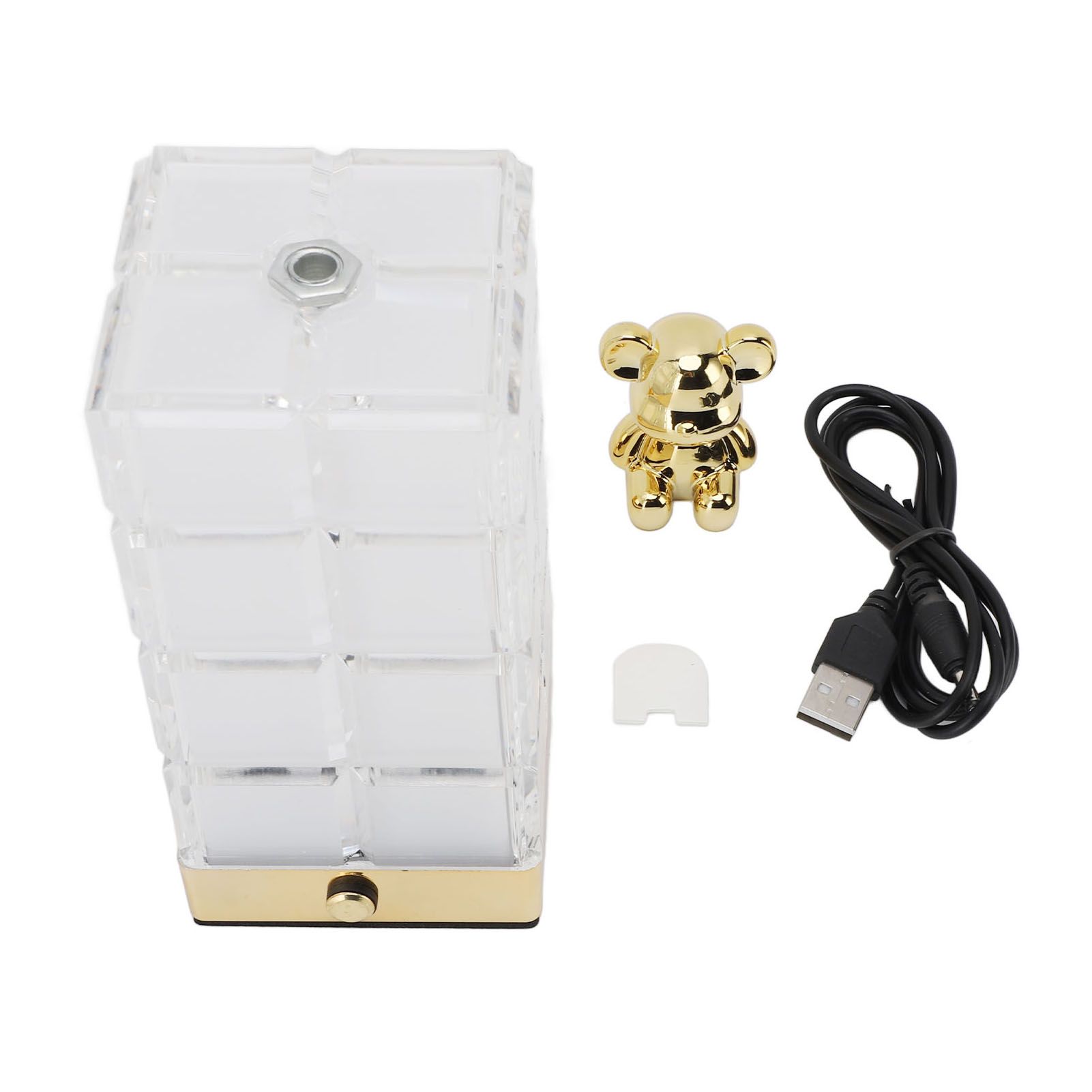 Cordless Table Lamp RGB Nursery Night Light Dimmable Touch Switch Bedside Lamp view 3