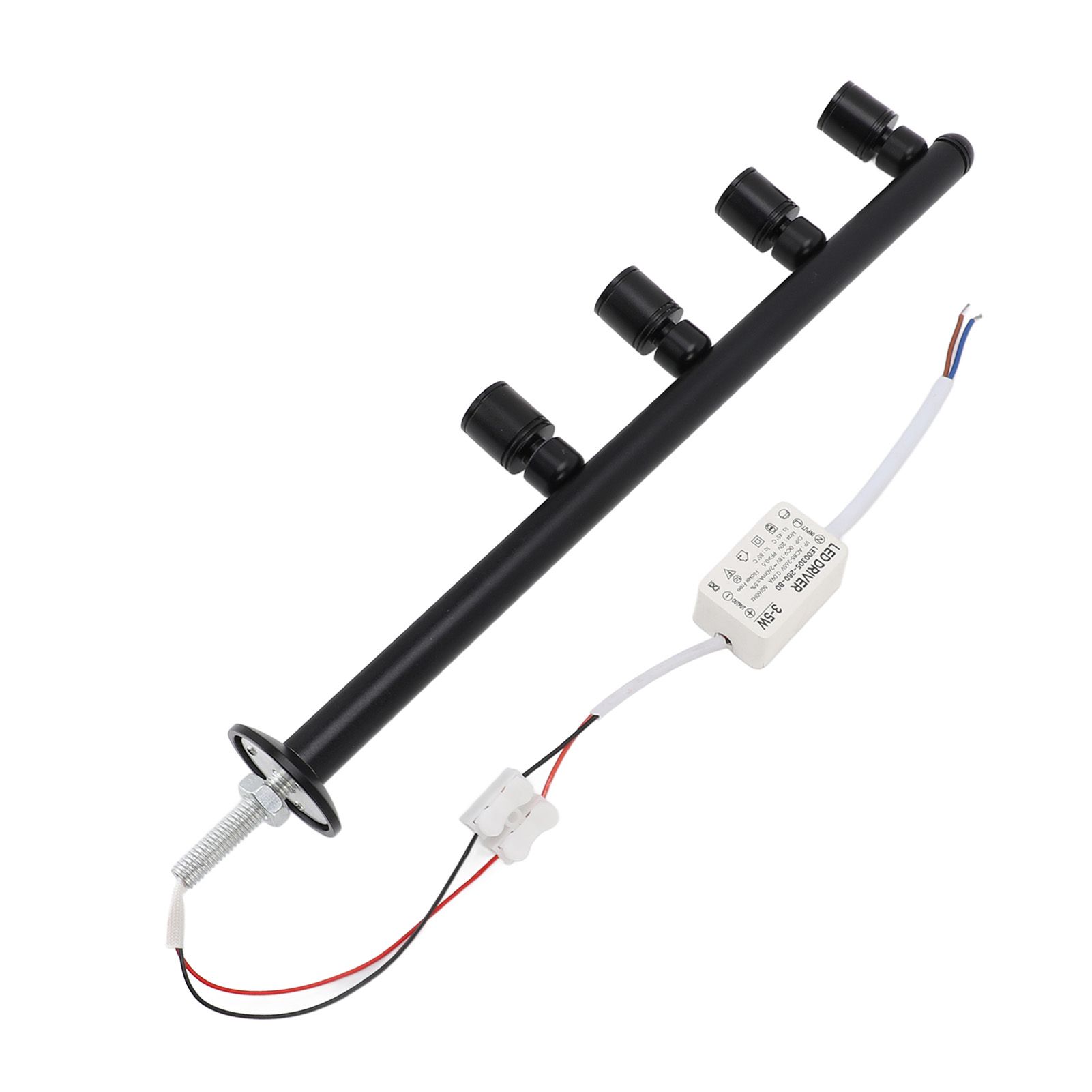 LED Cabinet Spotlight Aluminum 4 Heads Adjustable Eye Care Standing Jewelry view 10