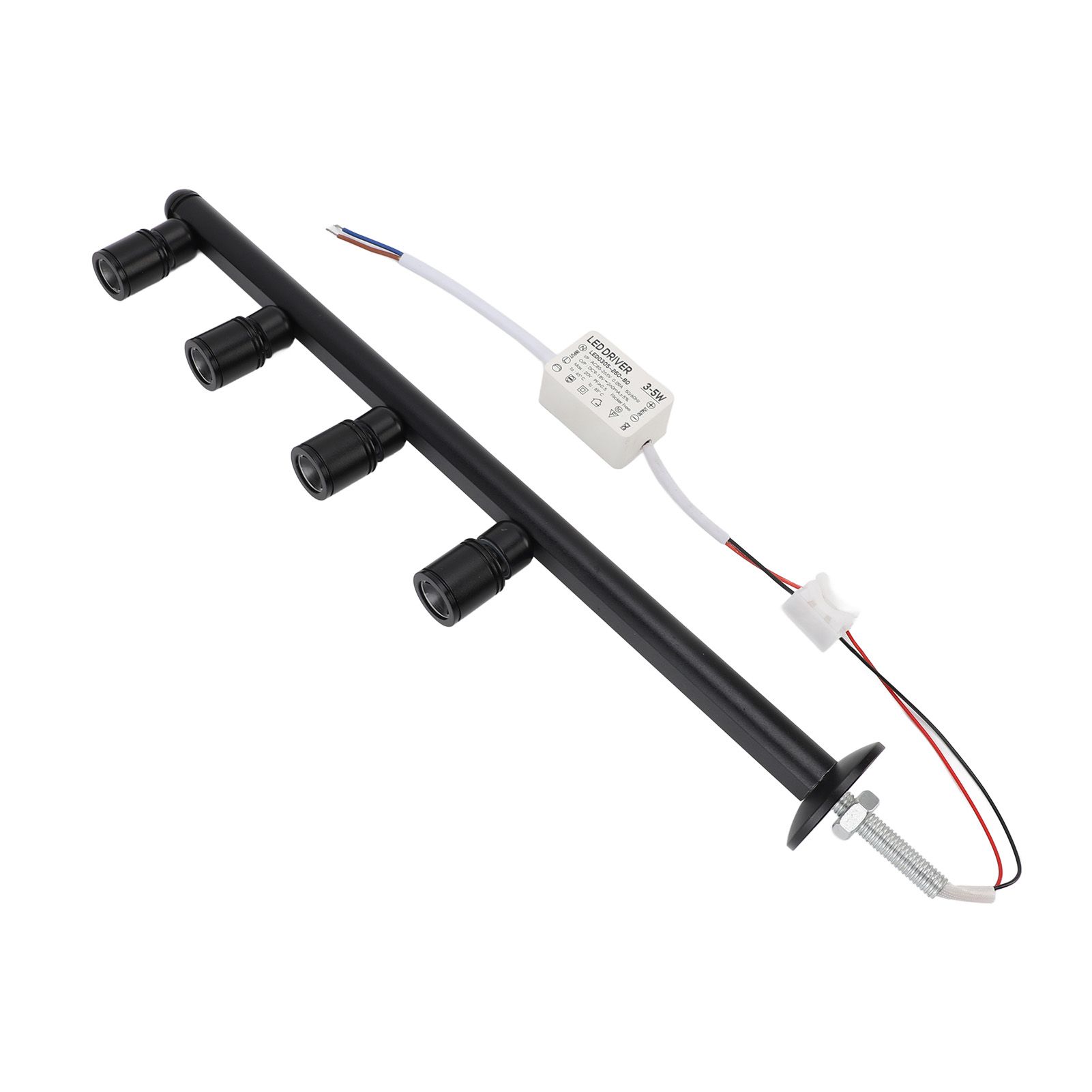 LED Cabinet Spotlight Aluminum 4 Heads Adjustable Eye Care Standing Jewelry view 12