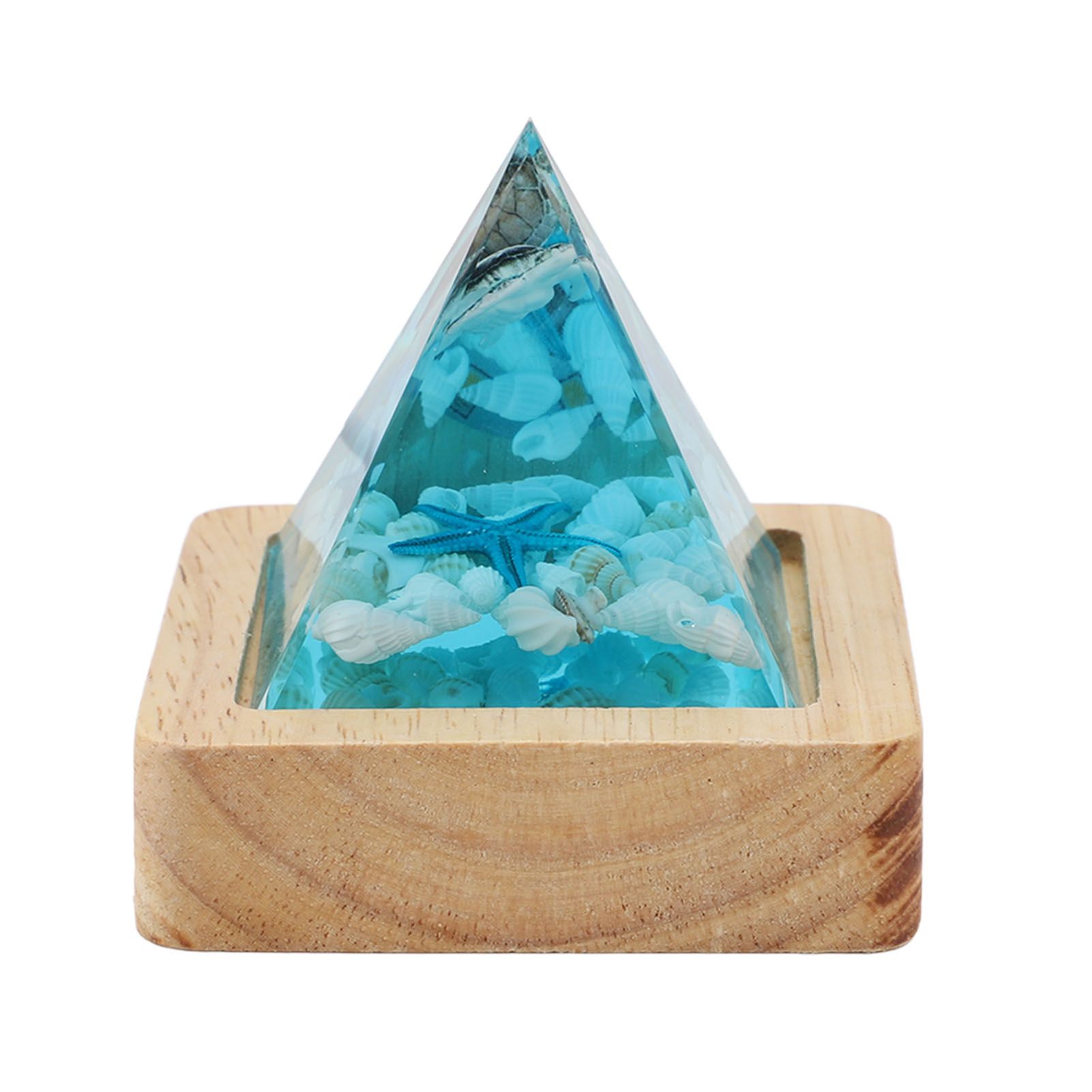 Ocean Landscape Night Light Marine Resin Ornament Table Lamp for Desk