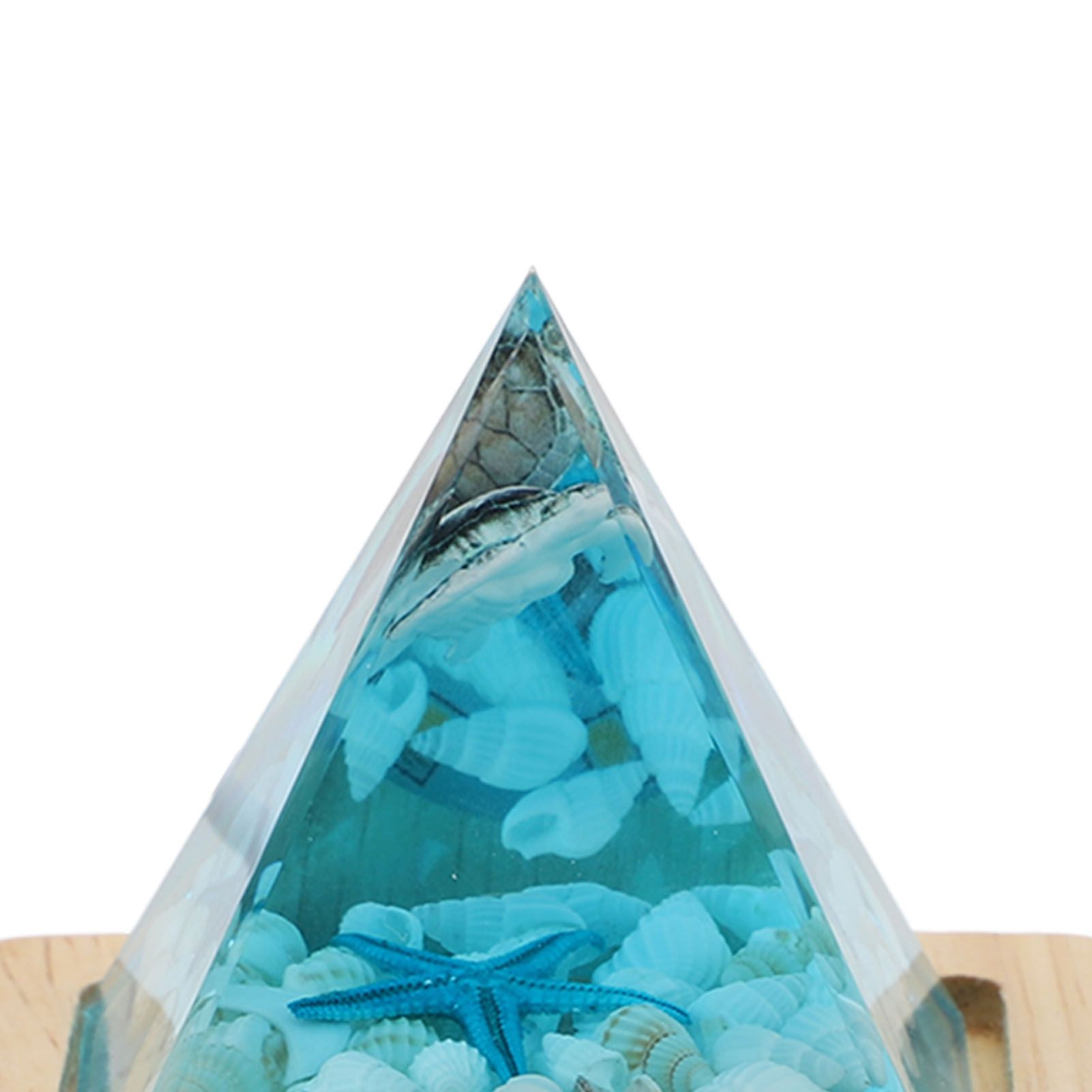 Ocean Landscape Night Light Marine Resin Ornament Table Lamp for Desk view 5