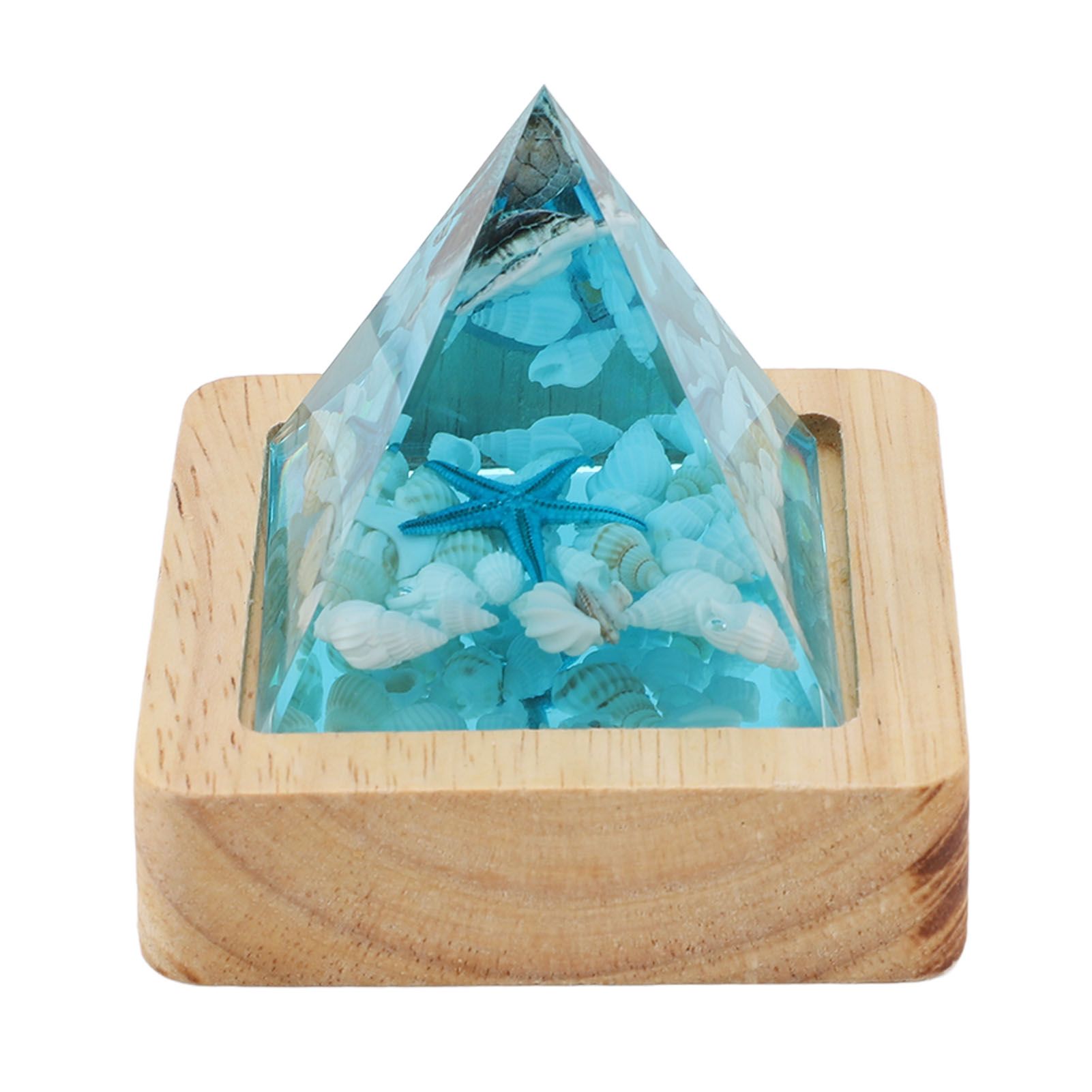 Ocean Landscape Night Light Marine Resin Ornament Table Lamp for Desk view 6
