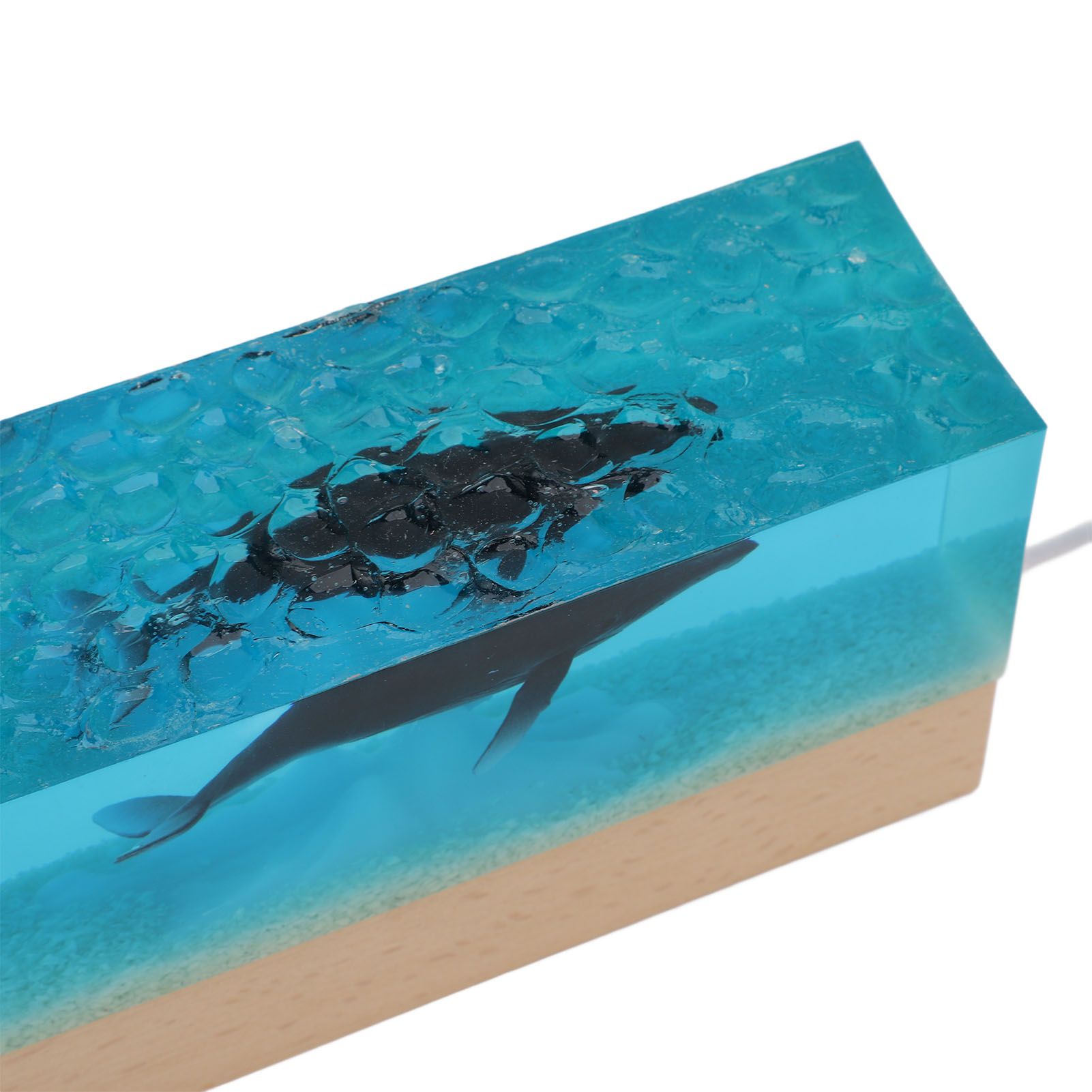 Night Light Simulated Marine Landscape USB Powered White Lighting Multipurpose view 7