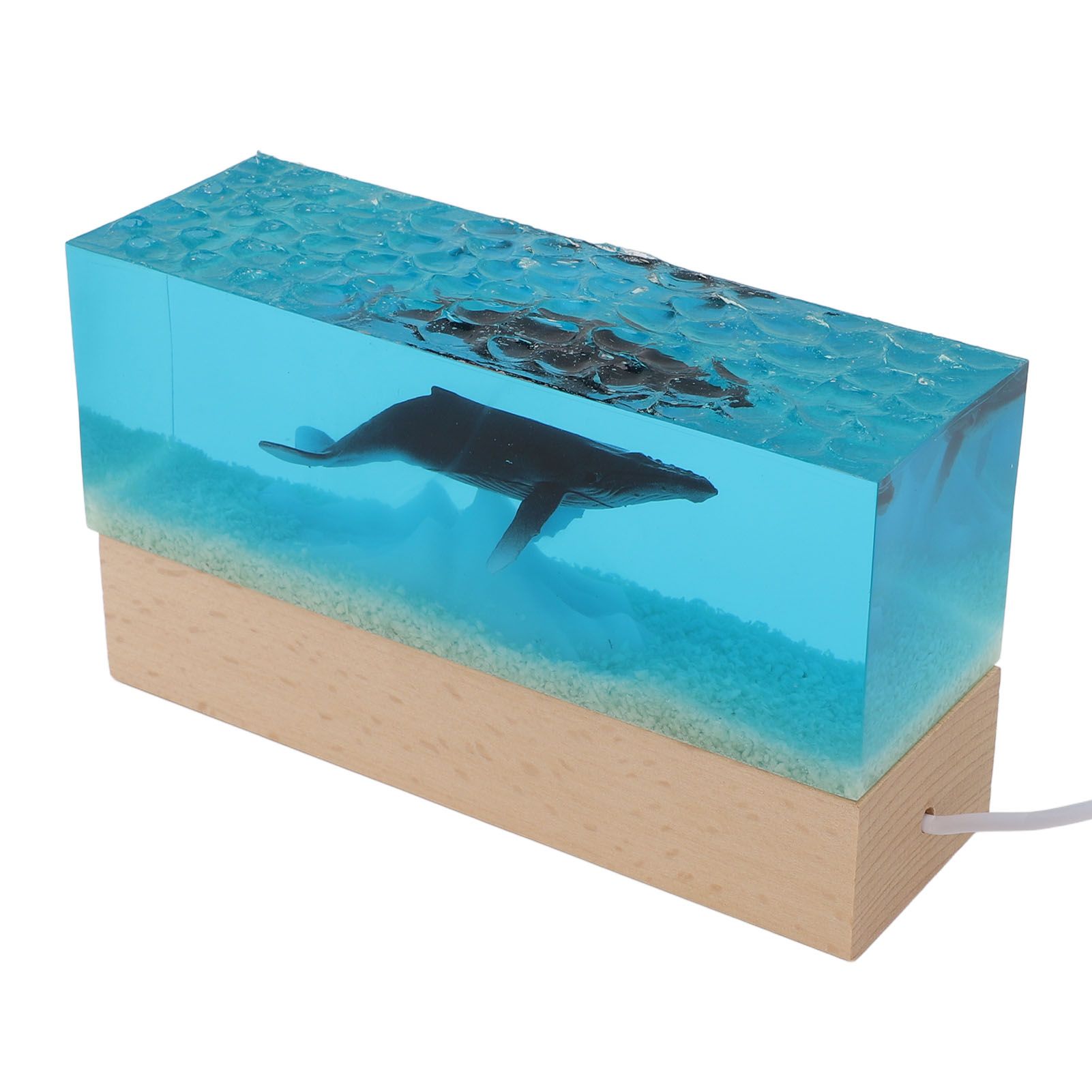 Night Light Simulated Marine Landscape USB Powered White Lighting Multipurpose view 8