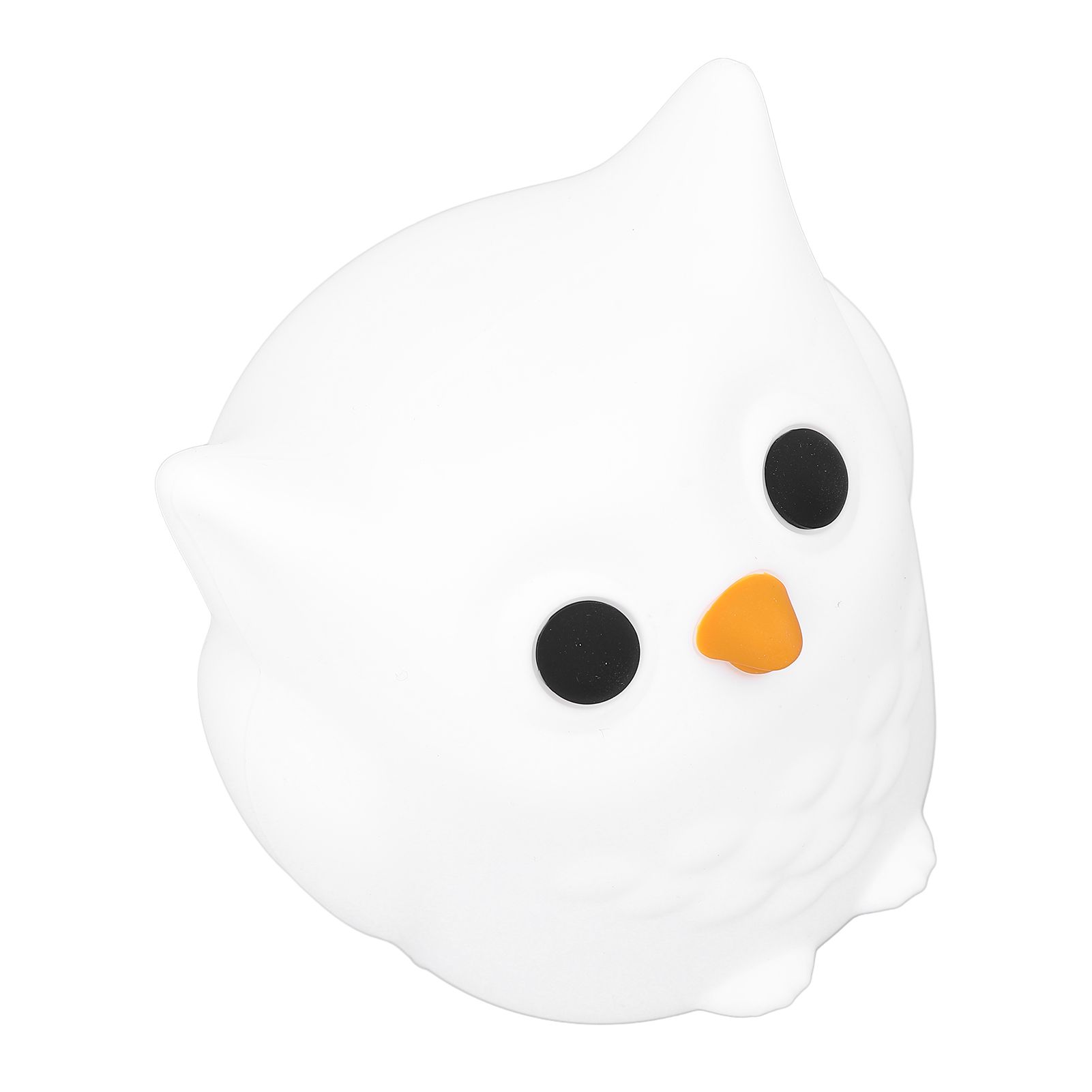 Owl Night Light Rechargeable Bedside Lamp Eye Caring Silicone Nursery Lamp view 12