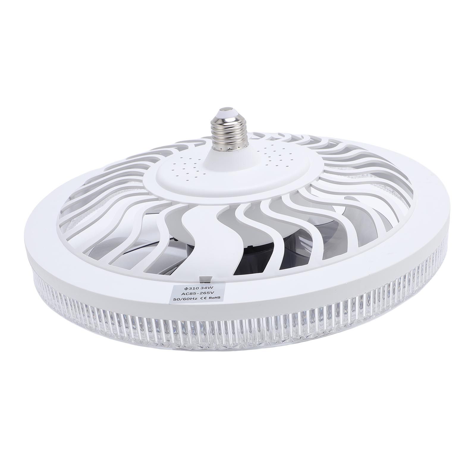 E26 E27 Ceiling Fan with Light Remote Flush Mount Socket Ceiling Fan Light view 4
