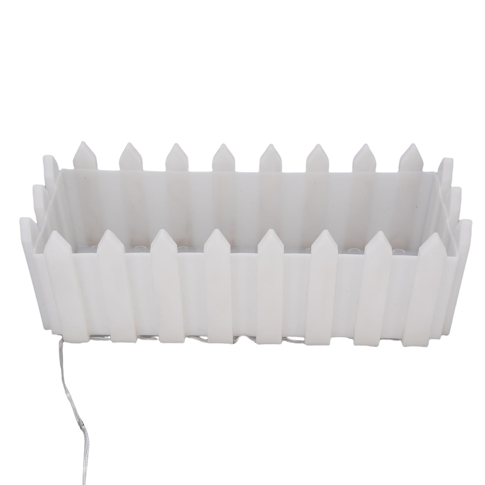 LED Flower Pot Light Solar Powered RGB 8 Modes IP55 Rainproof Light Up Planter — image 1