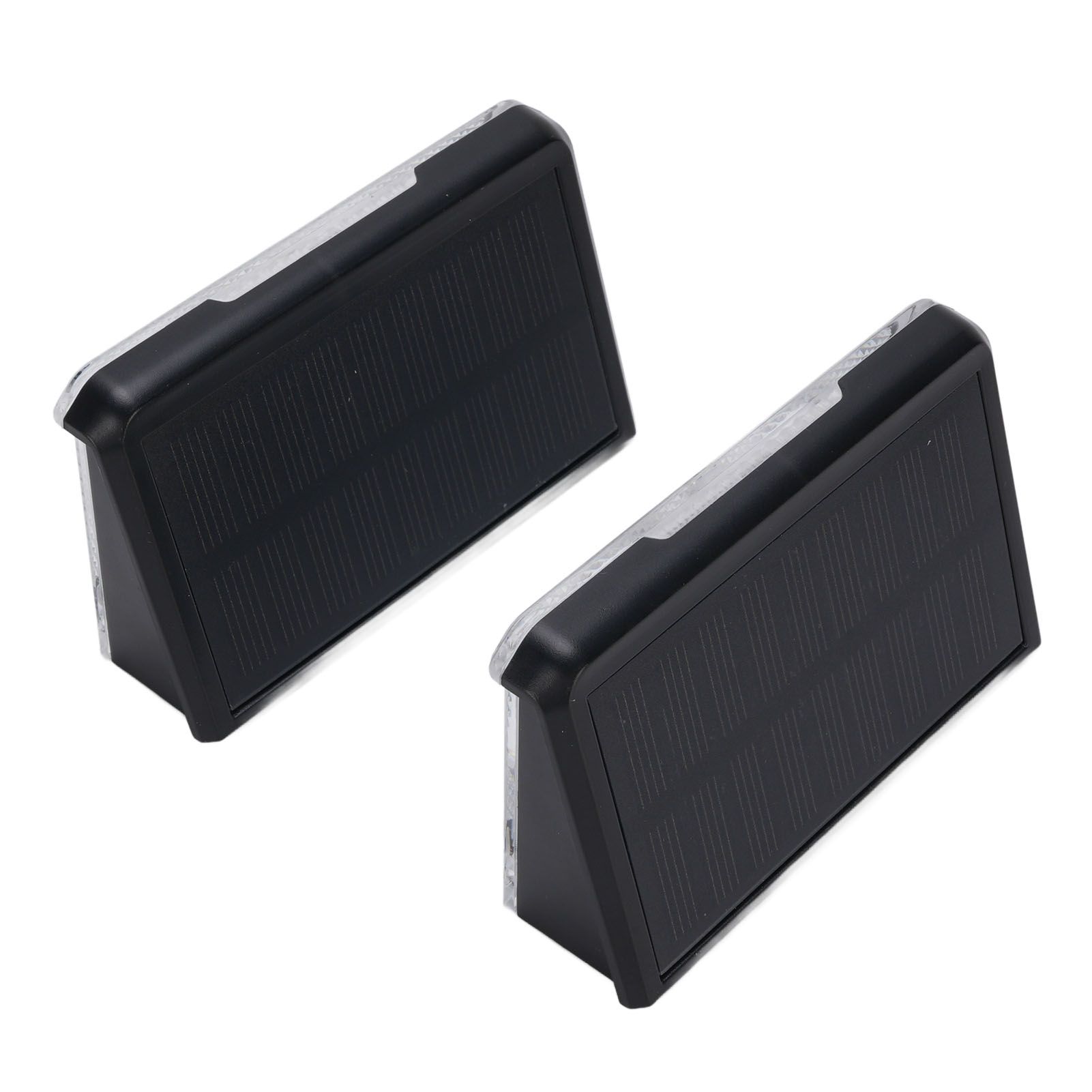 2pcs Solar Fence Lights Outdoor Solar Wall Lights 3 Color Temperature IP65 view 2