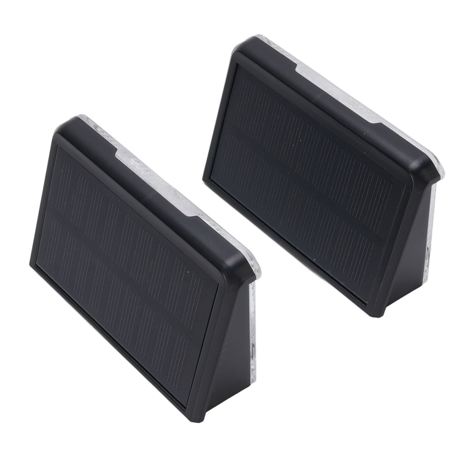 2pcs Solar Fence Lights Outdoor Solar Wall Lights 3 Color Temperature IP65 view 7