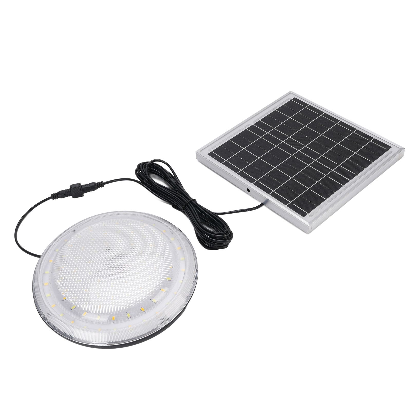 Solar Ceiling Light 3 Color Dimmable IP65 Rain Proof Solar Shed Light with view 6