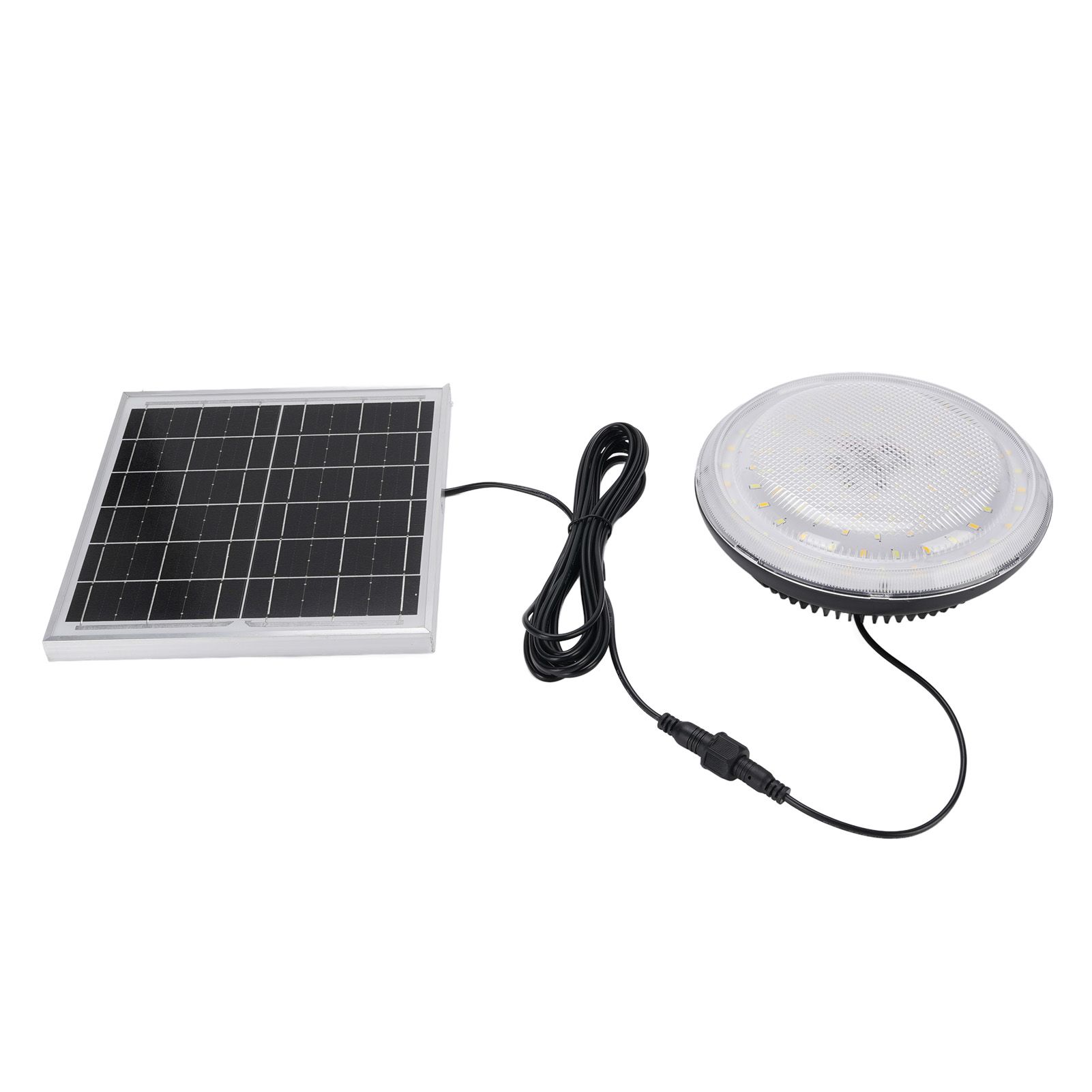 Solar Ceiling Light 3 Color Dimmable IP65 Rain Proof Solar Shed Light with view 12
