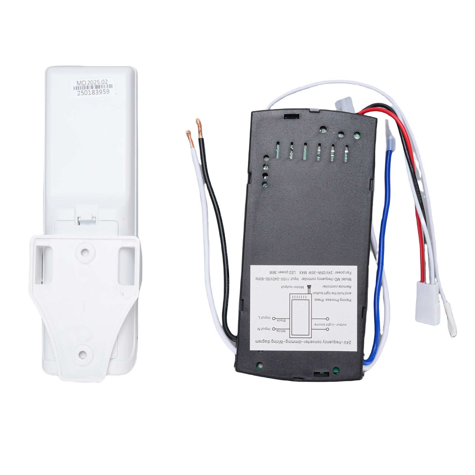 Universal Ceiling Fan Remote Control Kit DC 6 Speeds Ceiling Fan Light view 2