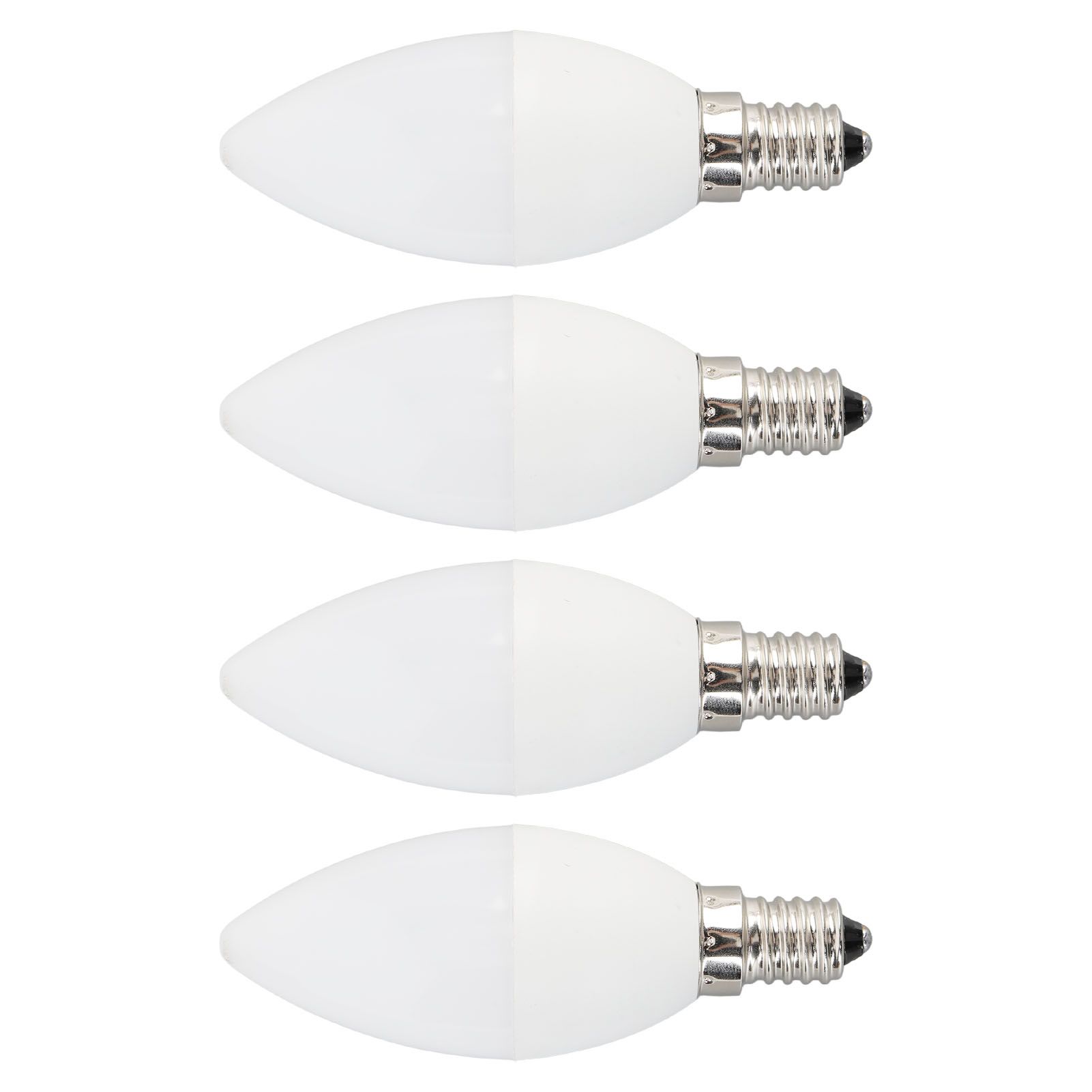 4PCS E14 LED Candelabra Light Bulbs 40W Equivalent Daylight White 6000K 5W view 11
