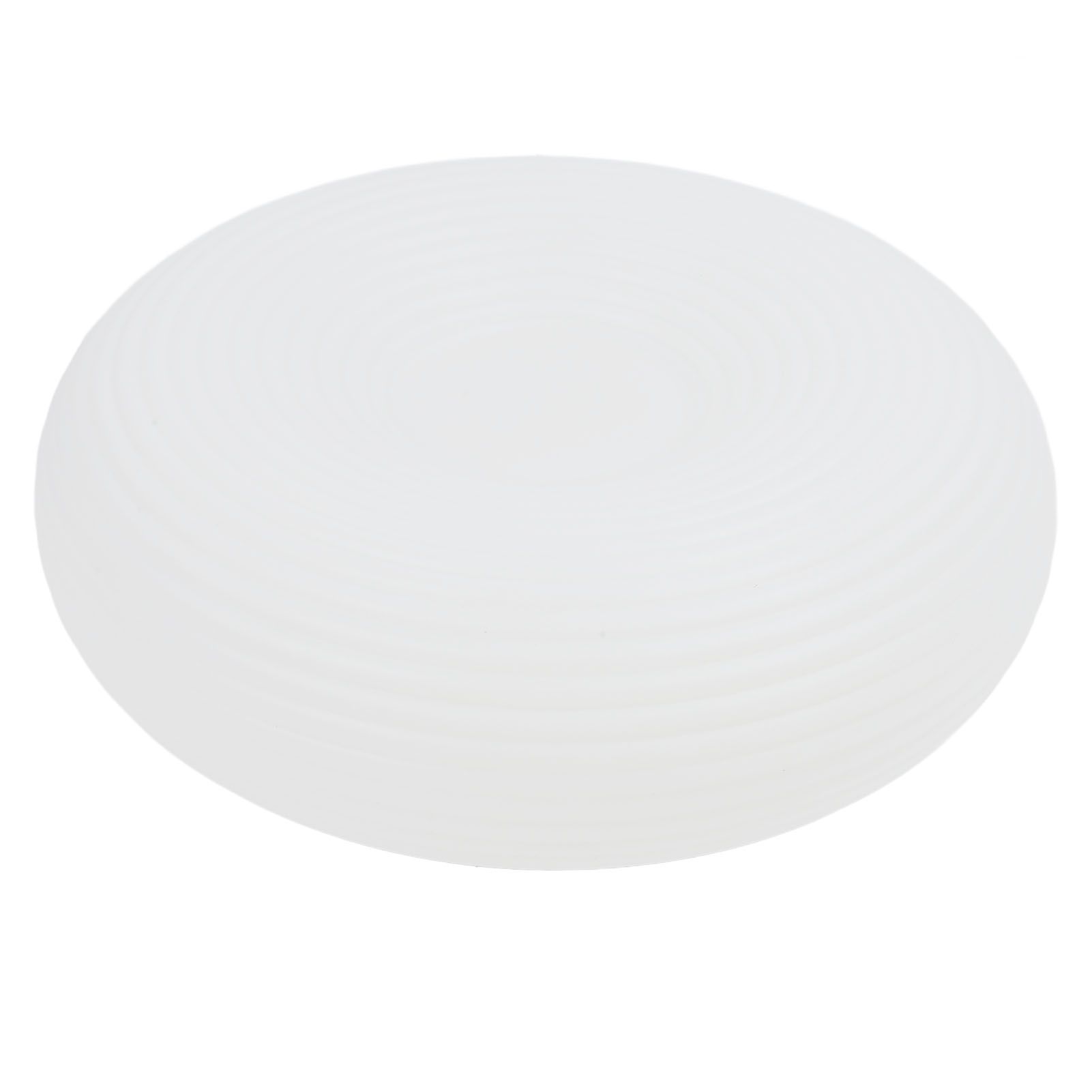 LED Flush Mount Ceiling Light Round Ceiling Lamp Creamy White Threaded Shape view 8