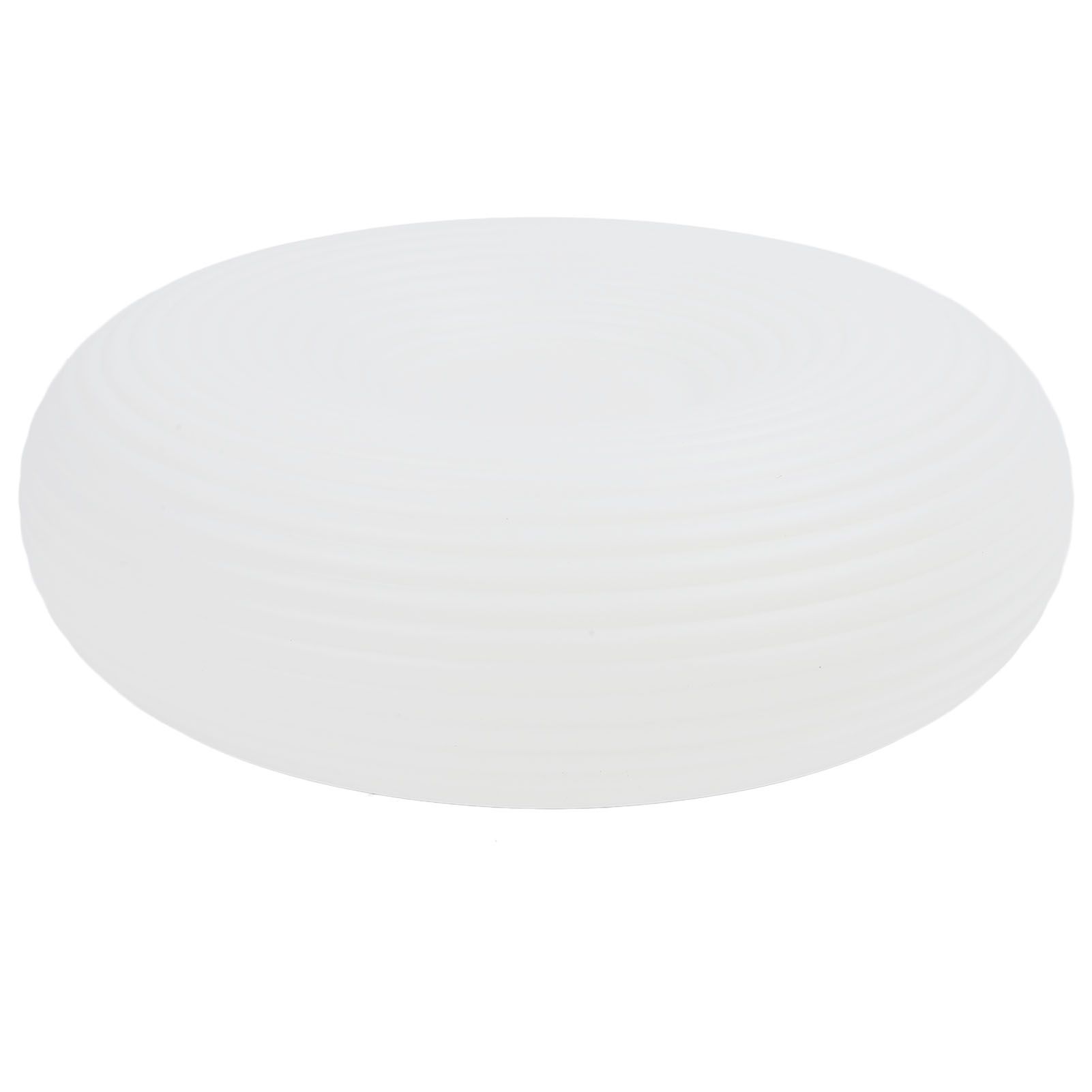 LED Flush Mount Ceiling Light Round Ceiling Lamp Creamy White Threaded Shape