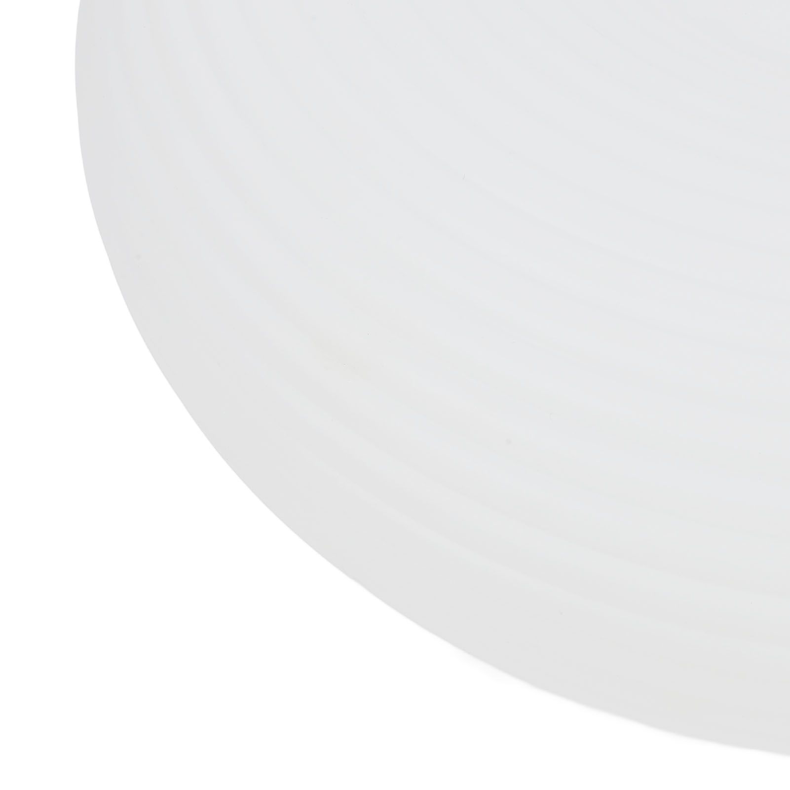 LED Flush Mount Ceiling Light Round Ceiling Lamp Creamy White Threaded Shape view 5