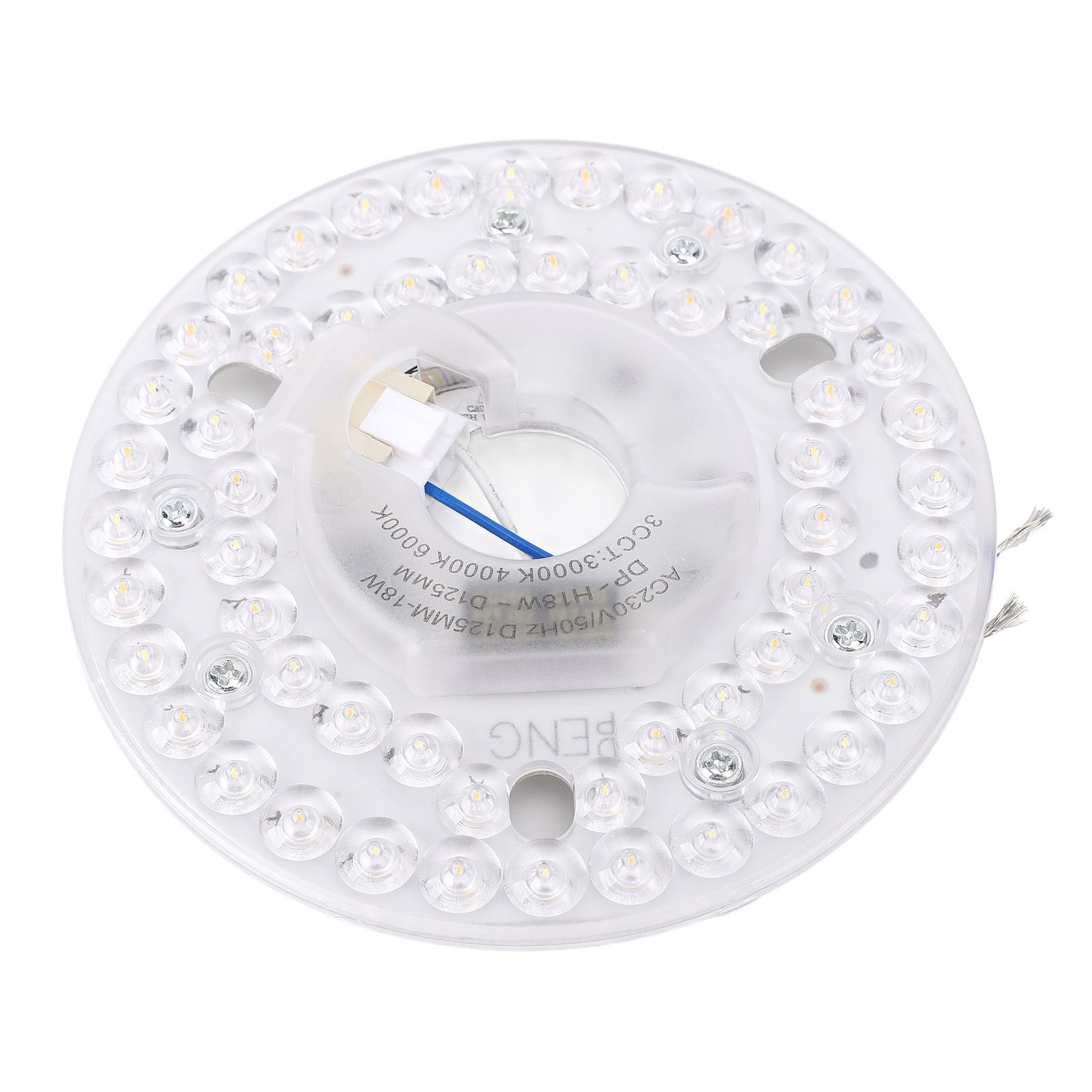 4.92 Inch LED Ceiling Fan Light Retrofit Kit 18W 3CCT 3000K 4000K 6000K view 4