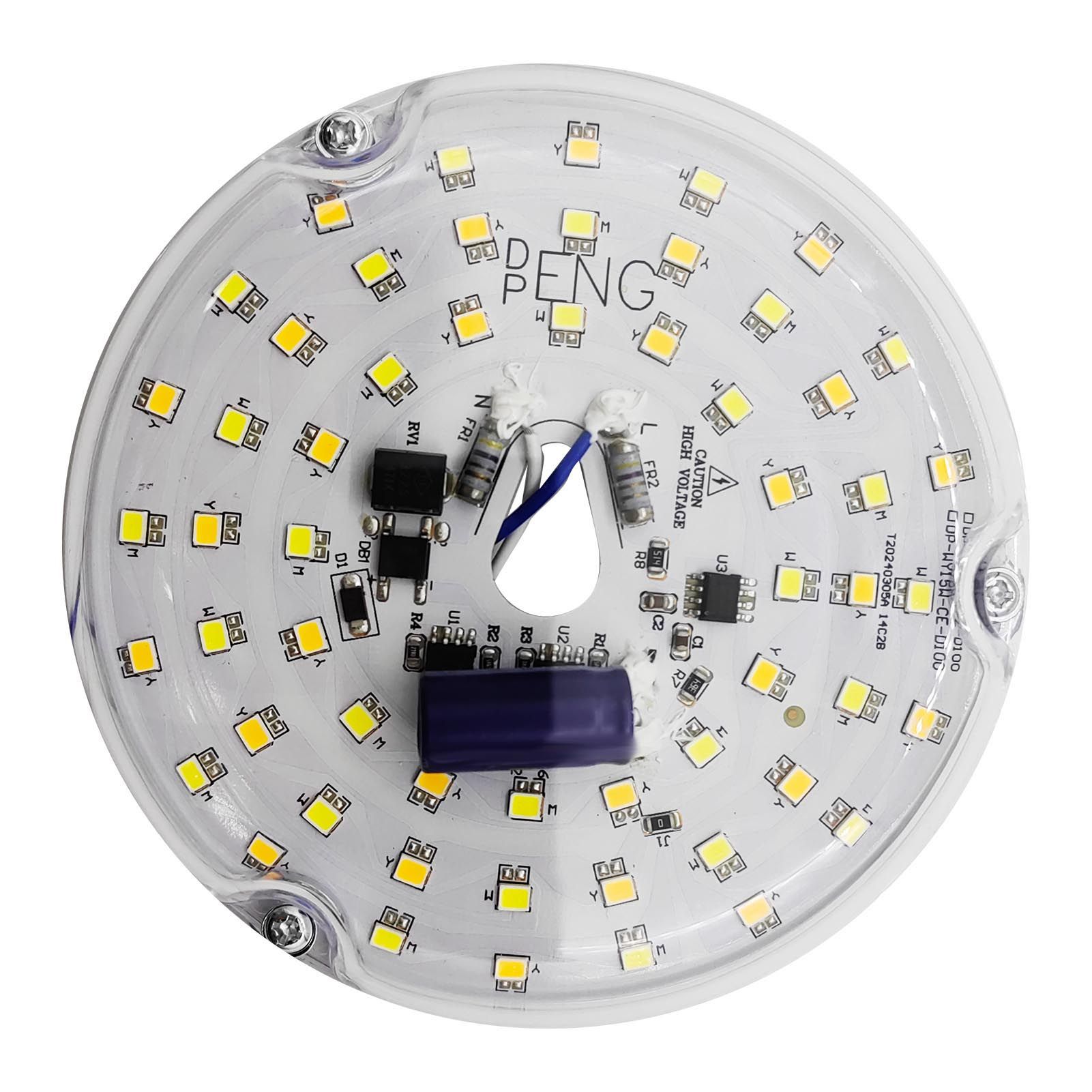 4 Inch Ceiling Fan LED Light Replacement 15w 3CCT 3000K 4000K 6000K 3 Color view 3