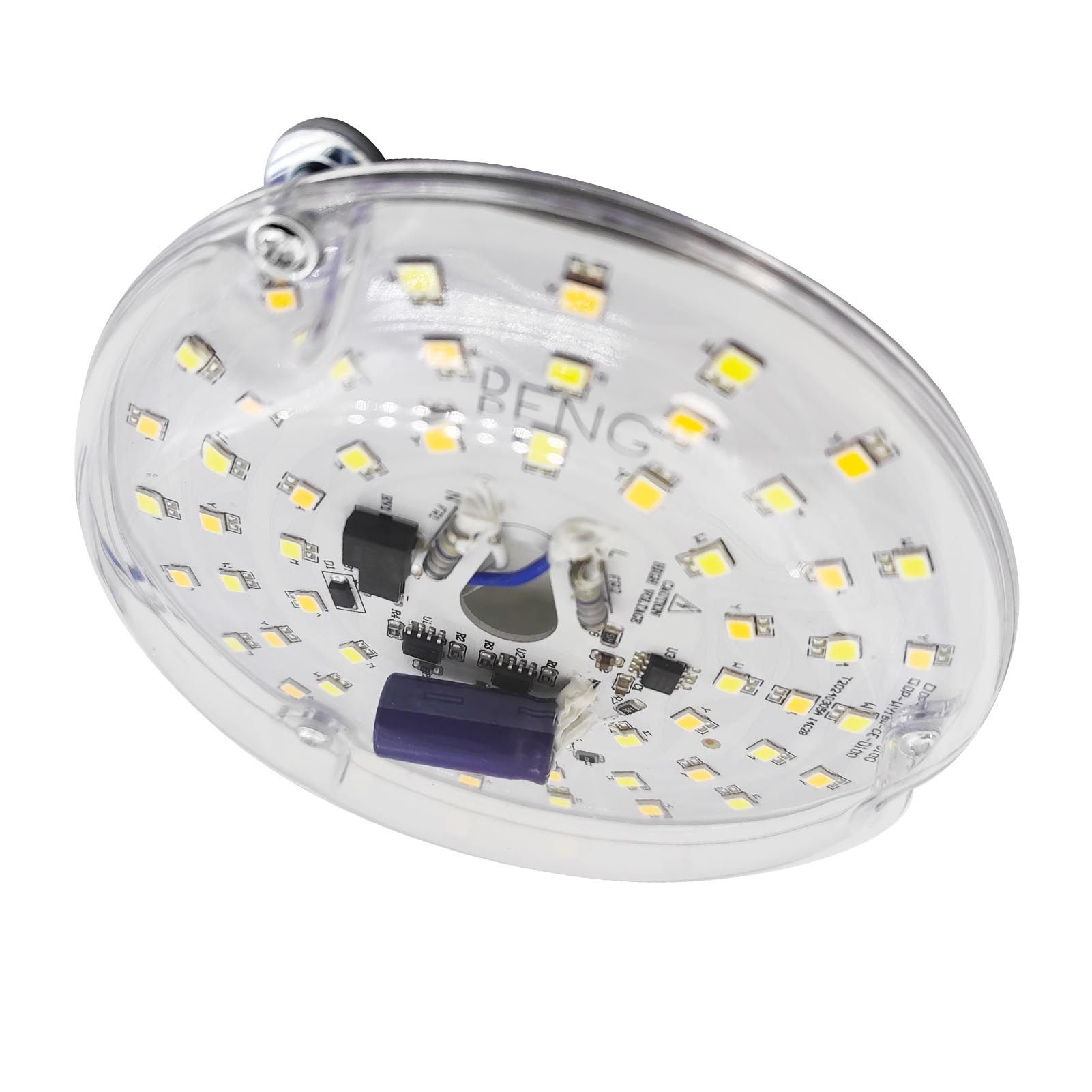 4 Inch Ceiling Fan LED Light Replacement 15w 3CCT 3000K 4000K 6000K 3 Color view 4