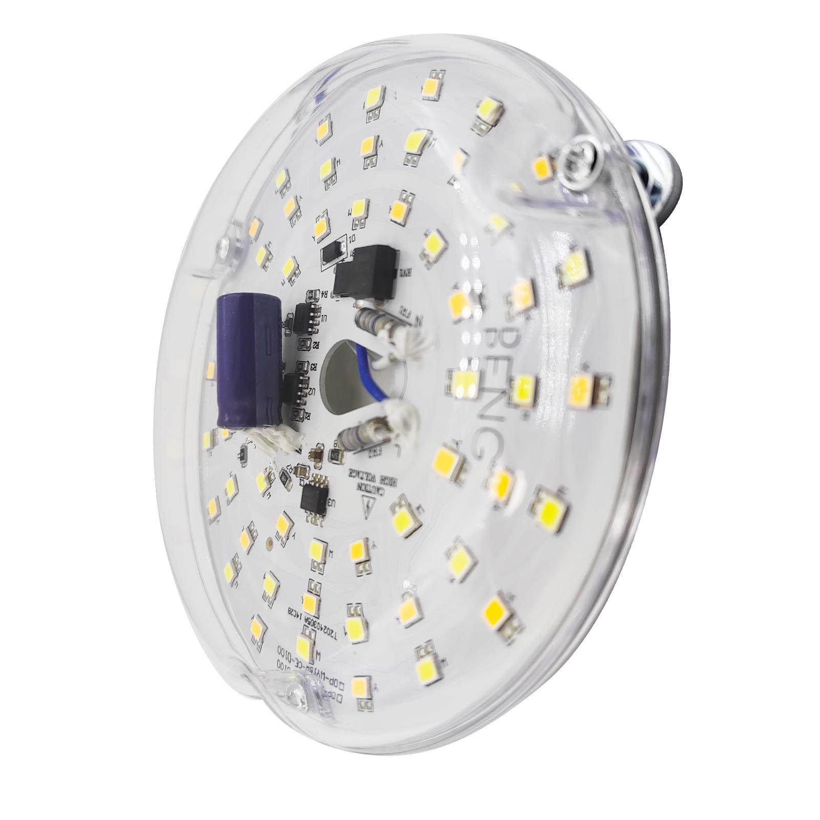 4 Inch Ceiling Fan LED Light Replacement 15w 3CCT 3000K 4000K 6000K 3 Color view 9