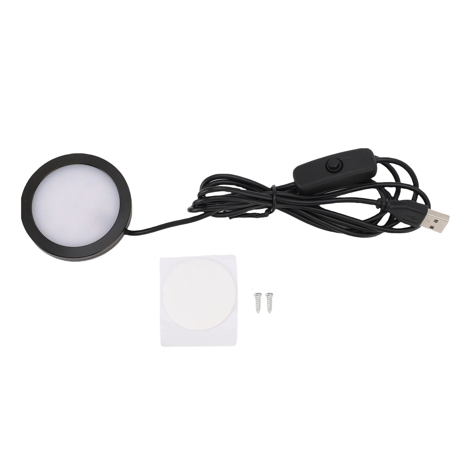 LED Round Light Ultra Thin Aluminum Casing Under Counter Lighting with 1.5m view 3