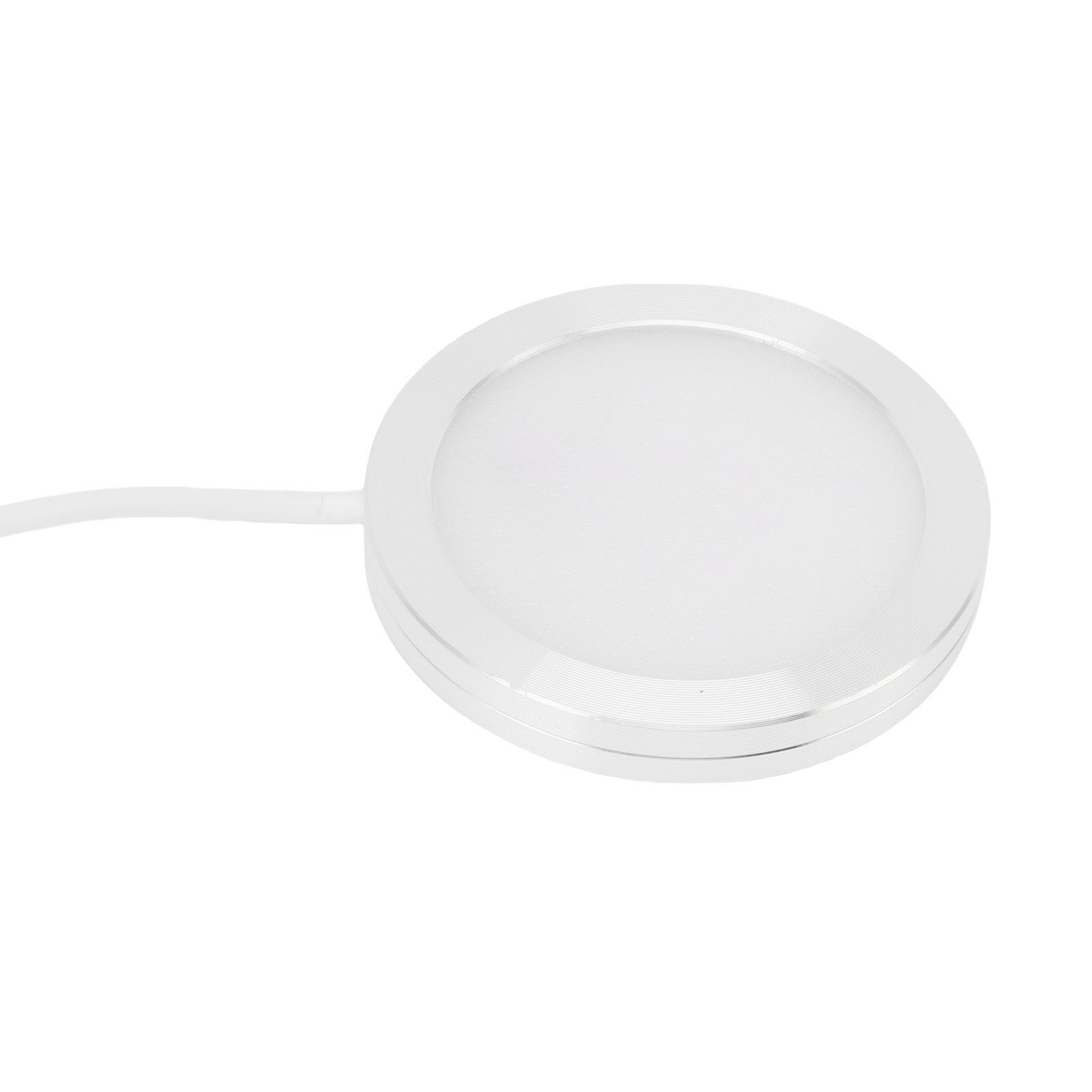 Dual Heads Round LED Spotlight Indoor Mini Ultra Slim 5V USB Under Counter view 2