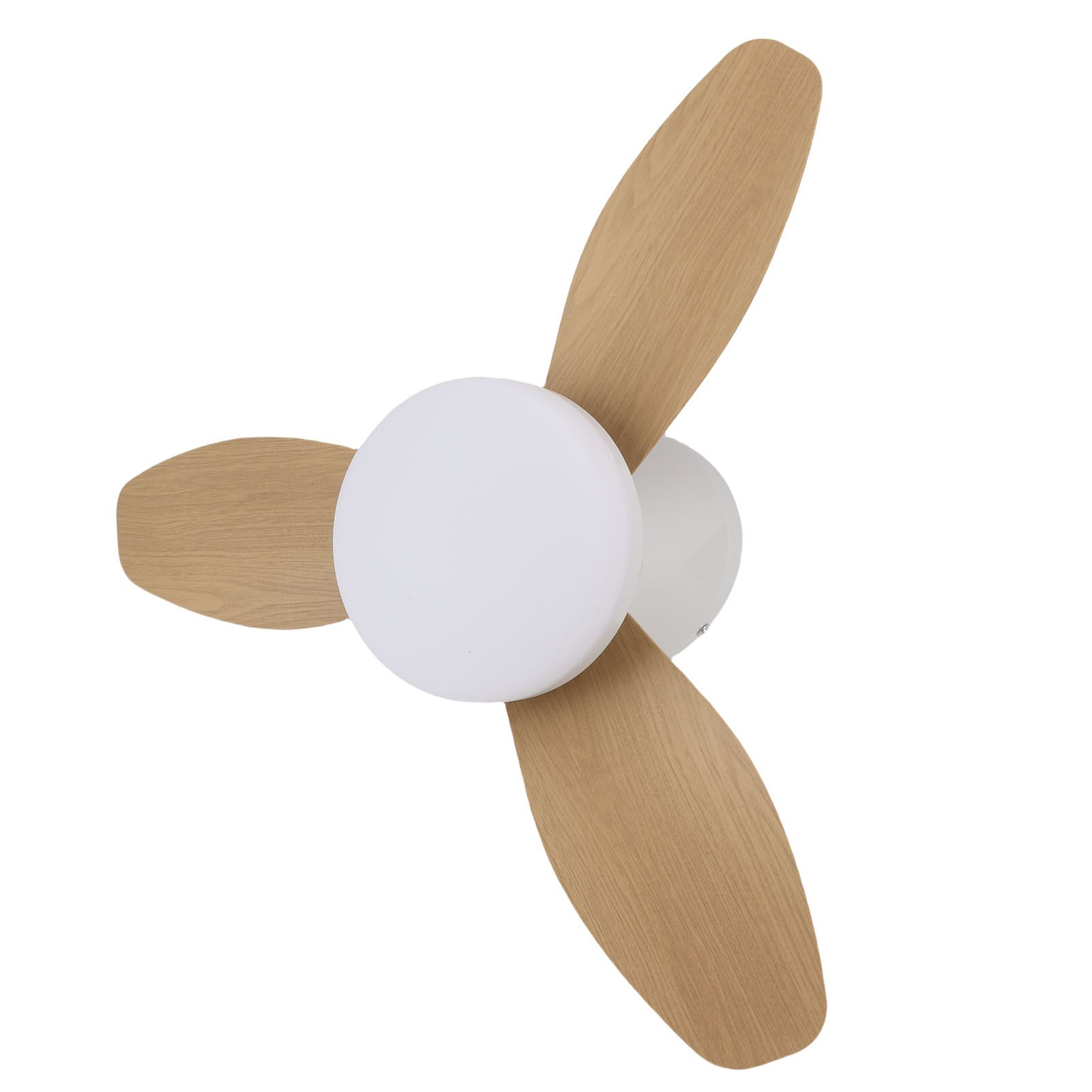 25 Inch Ceiling Fan with Light and Remote Flush Mount Quiet DC Motor 6 Speeds view 6