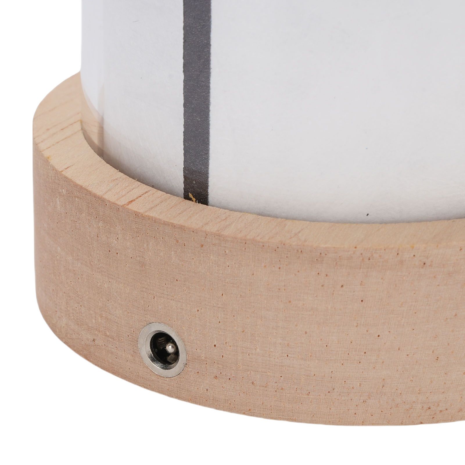 Touch Table Lamp Solid Wood PC 3 Color Temperatures Stepless Dimmable Cordless view 2