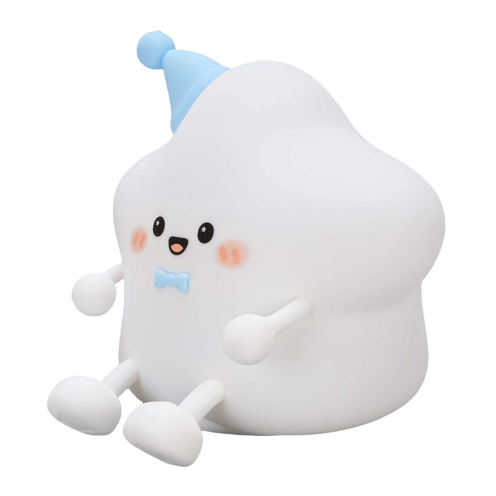 Bedside Night Light Cute Star Shape Silicone Rechargeable Nursery Nightlight view 4
