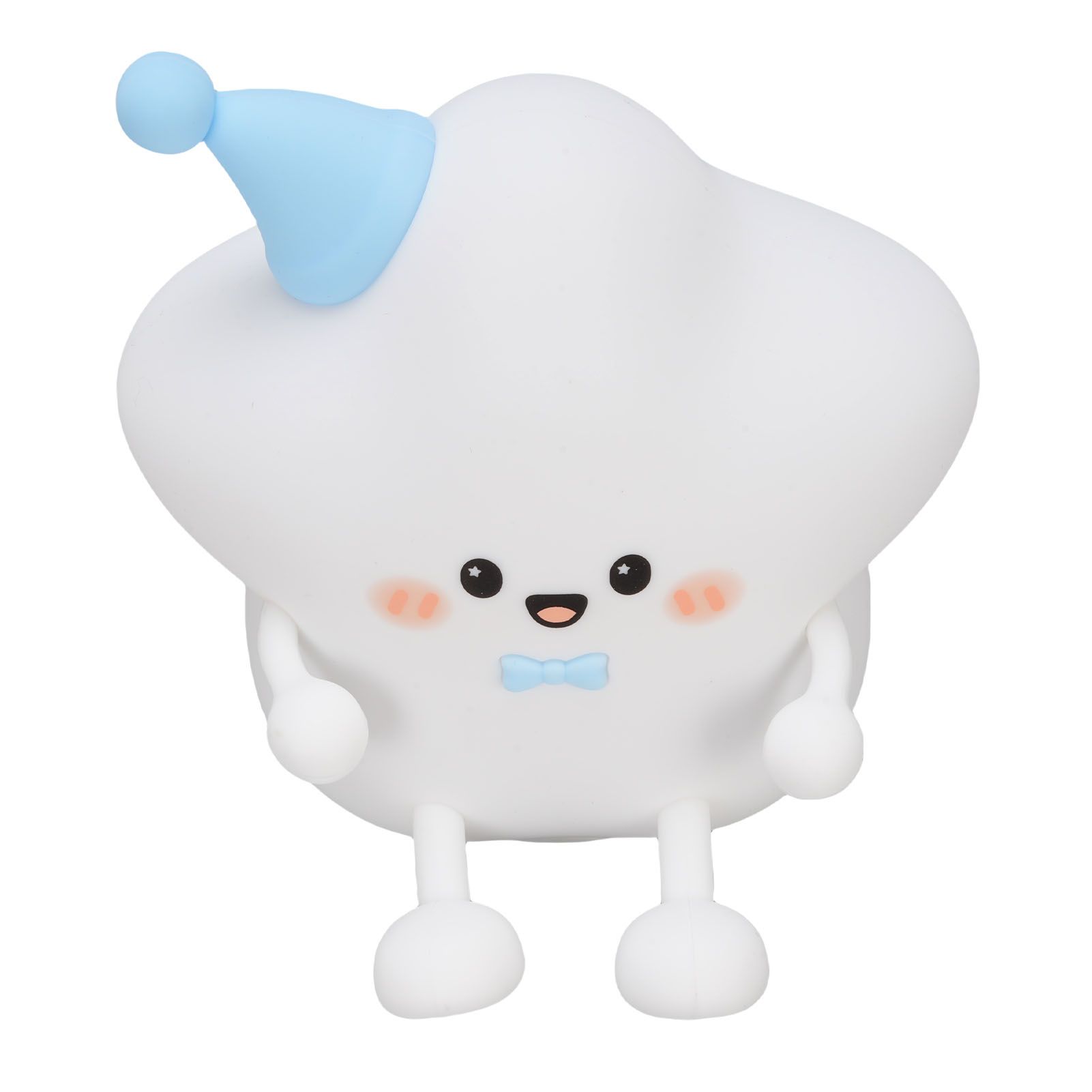 Bedside Night Light Cute Star Shape Silicone Rechargeable Nursery Nightlight view 7