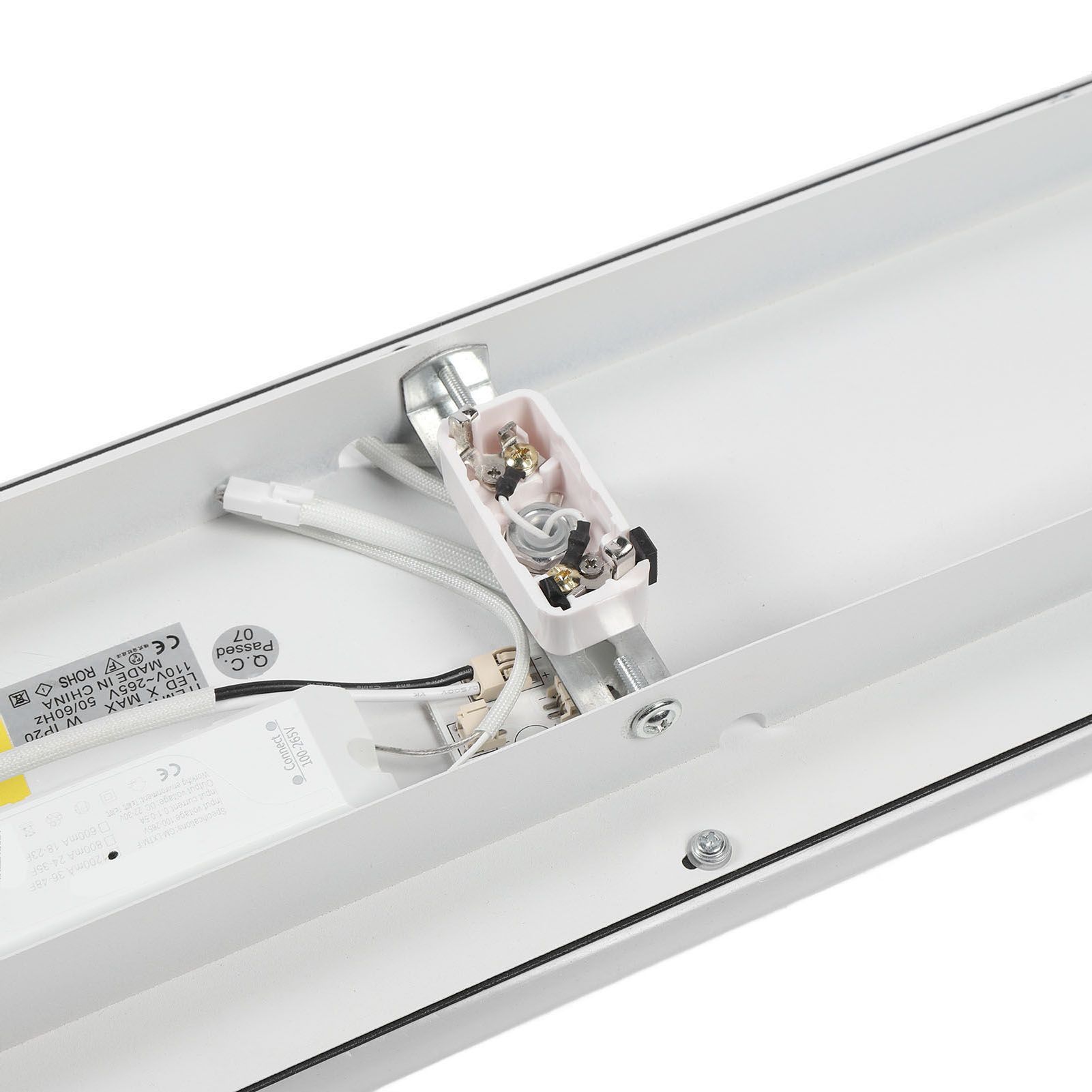 Linear LED Ceiling Light 3000K To 6500K Dimmable Modern Flush Mount Long view 7