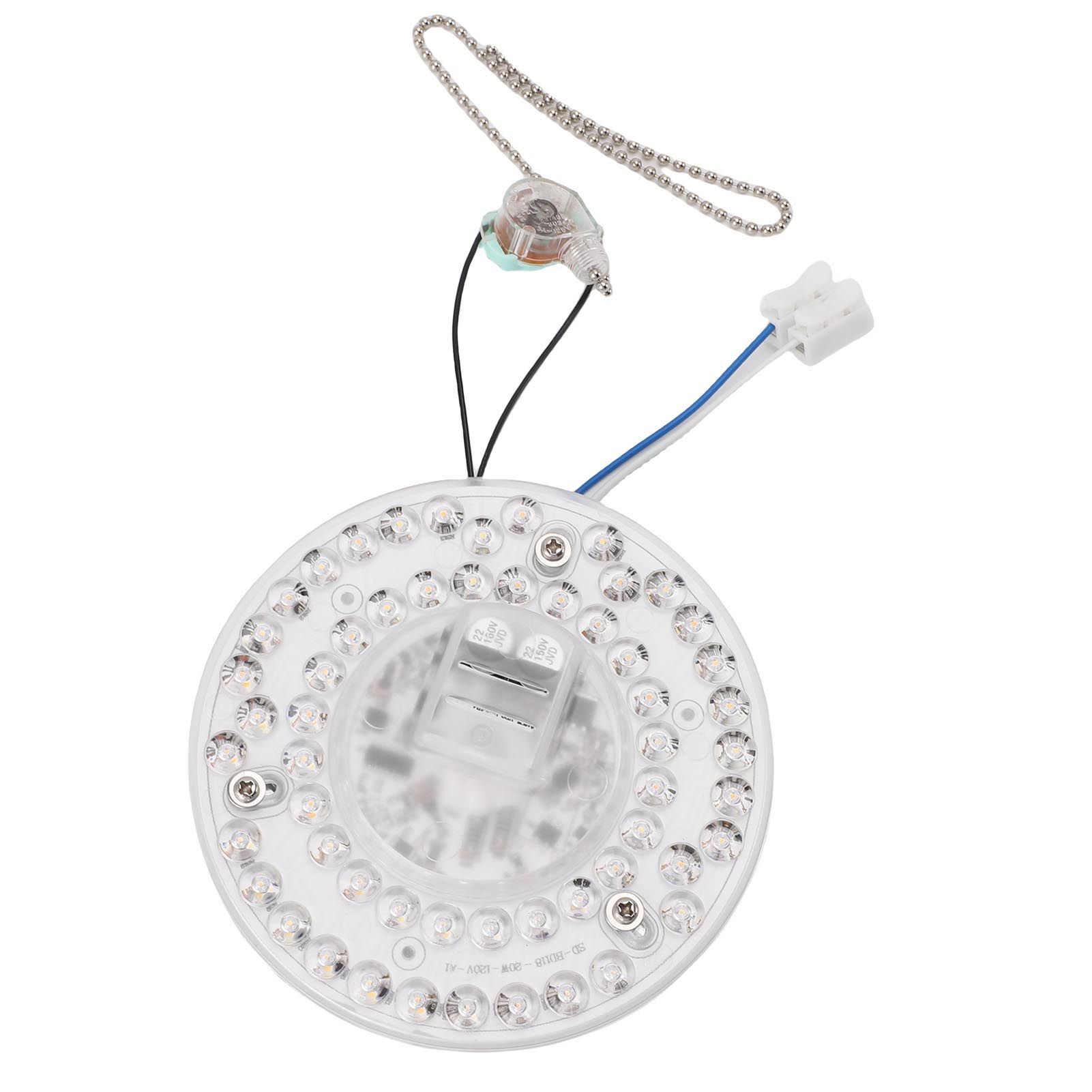 LED Ceiling Fan Light Retrofit Kit 4.7 Inch 20W 2100LM 3 Color Temperatures view 6