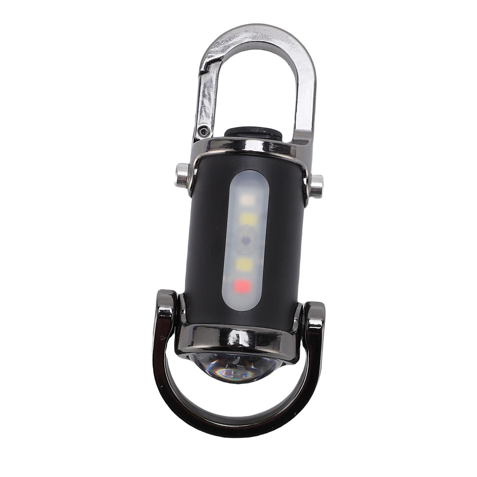 Mini Keychain Flashlight 1200LM Super Bright Rainproof Rechargeable Small view 3