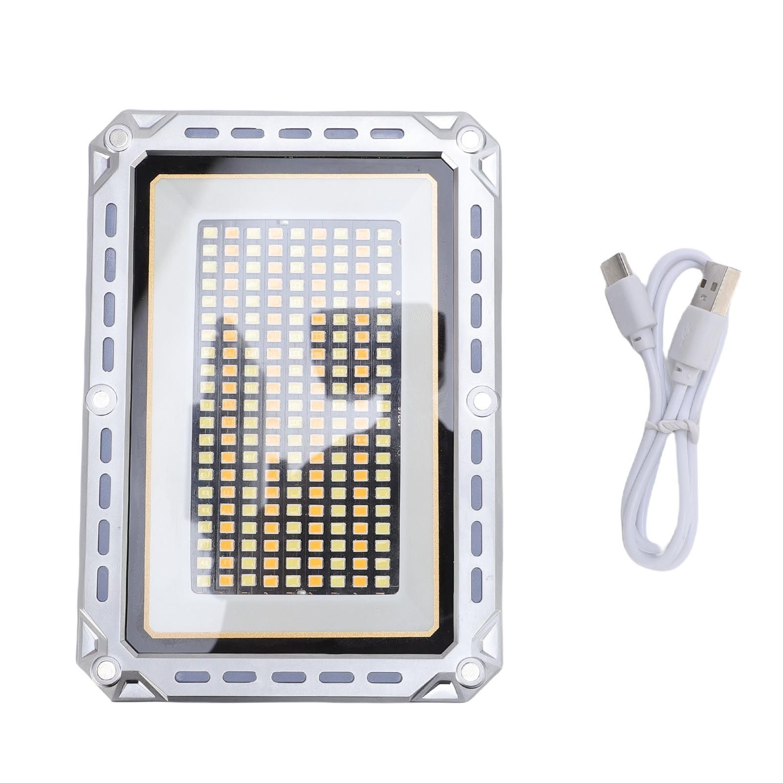 Work Light 2000LM Dimmable Rechargeable Foldable Magnetic Workshop Light for view 3