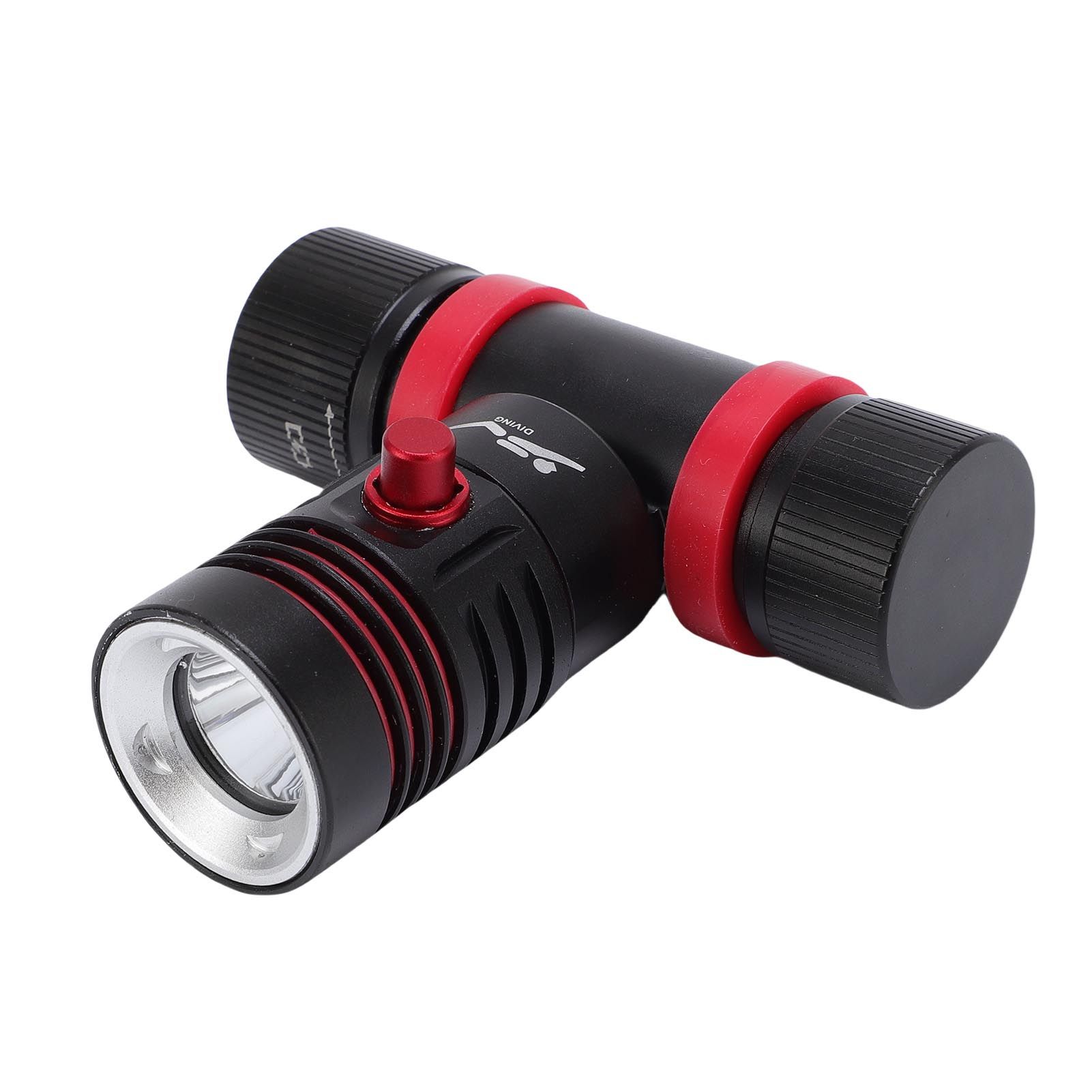 Scuba Diving Headlamp 5000LM IPX8 Watertight 3 Modes 262.5ft Underwater view 8