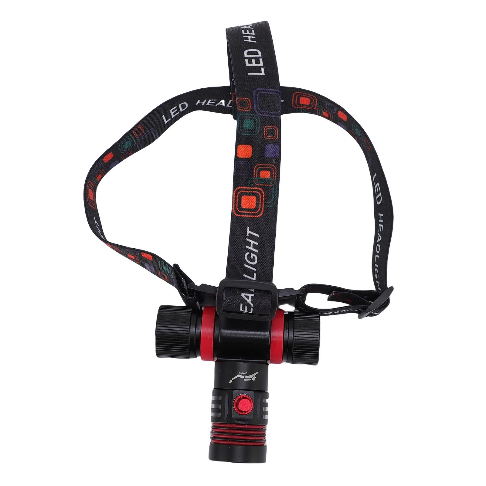 Scuba Diving Headlamp 5000LM IPX8 Watertight 3 Modes 262.5ft Underwater view 12