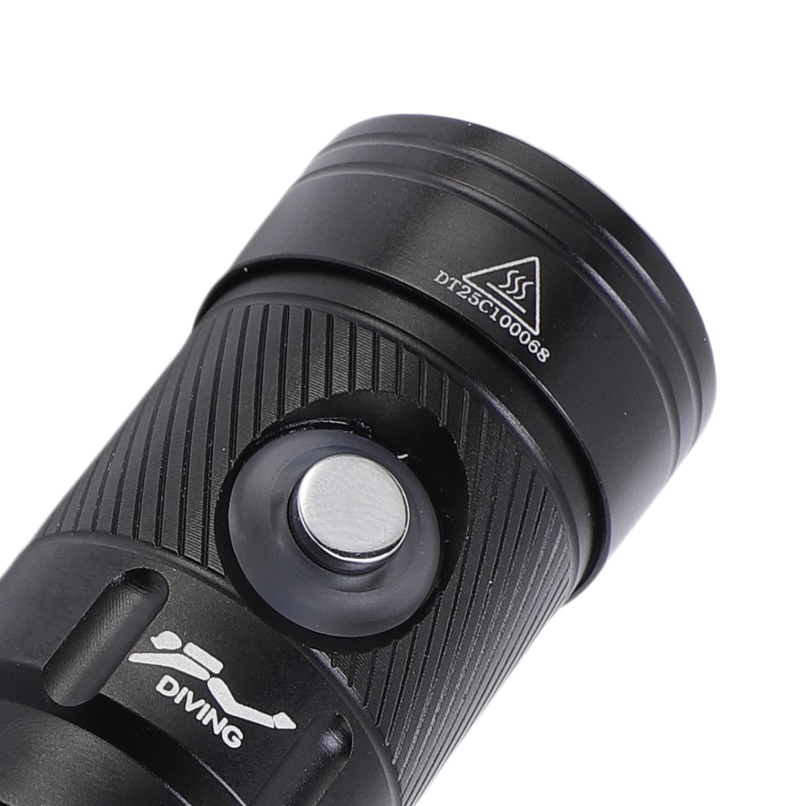 1200LM Dive Light Dive Torch 5 Mode Underwater Light IPX8 Water Proof view 2