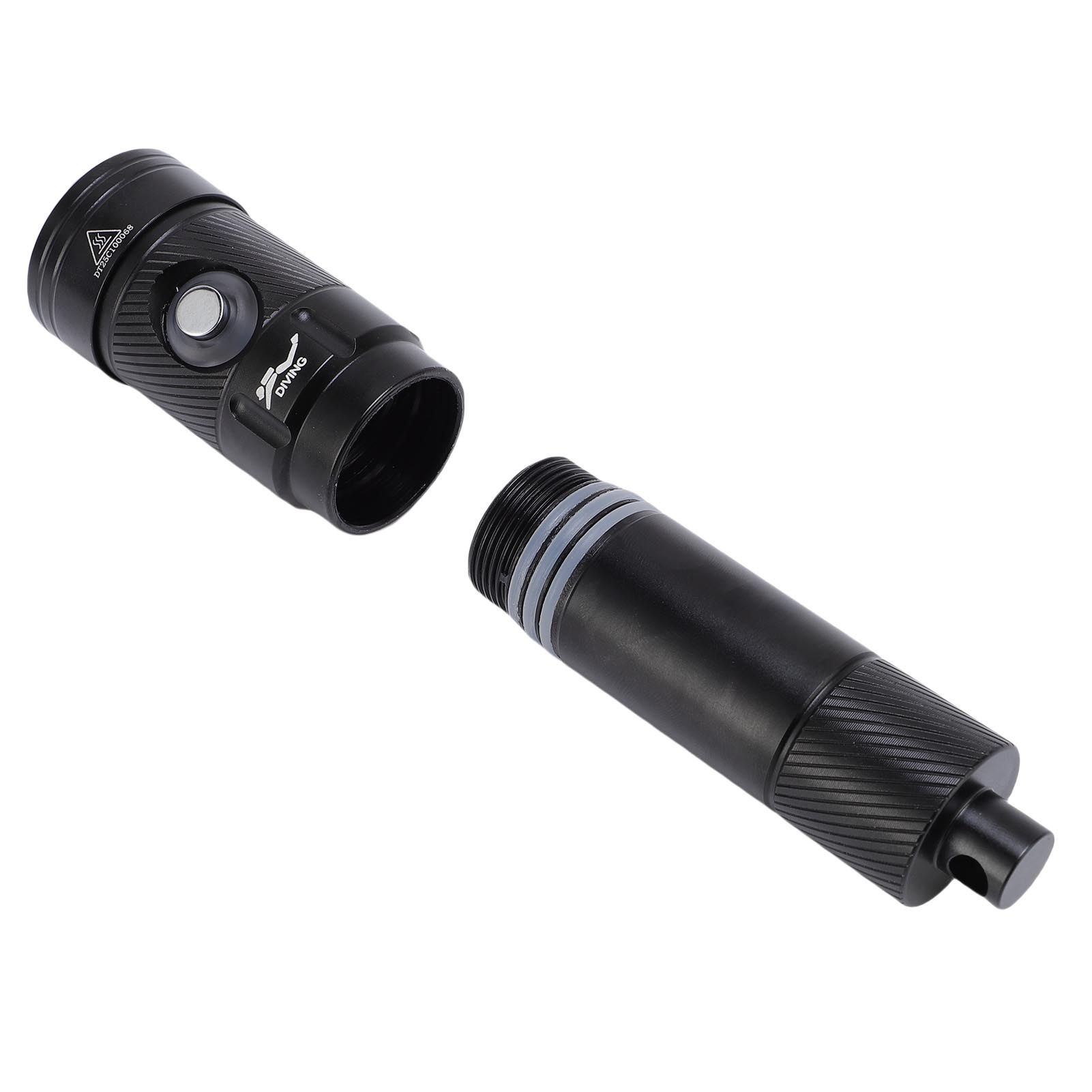 1200LM Dive Light Dive Torch 5 Mode Underwater Light IPX8 Water Proof view 6