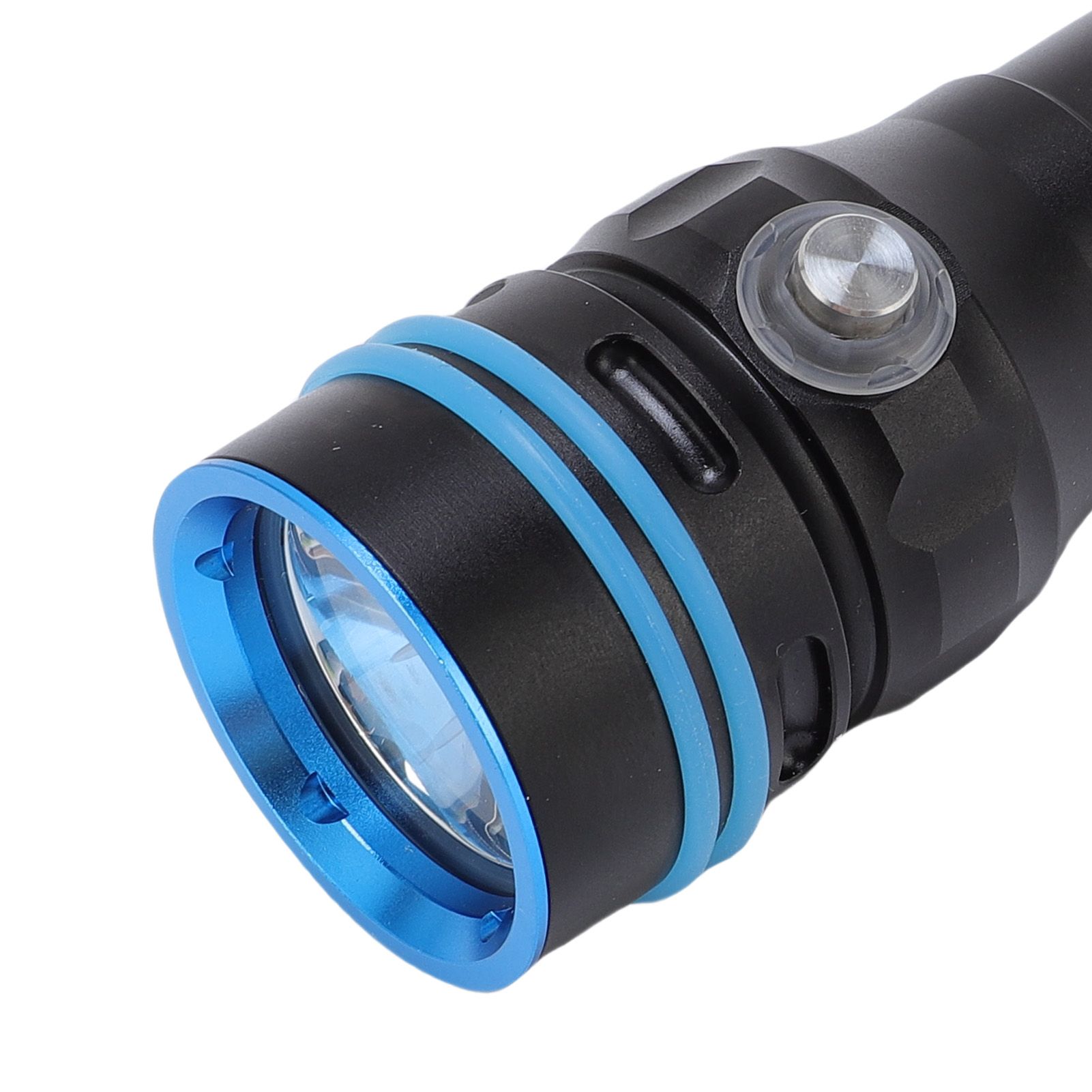 Scuba Diving Flashlight IPX8 Watertight 4 Modes 3600LM Dive Light with Power view 7