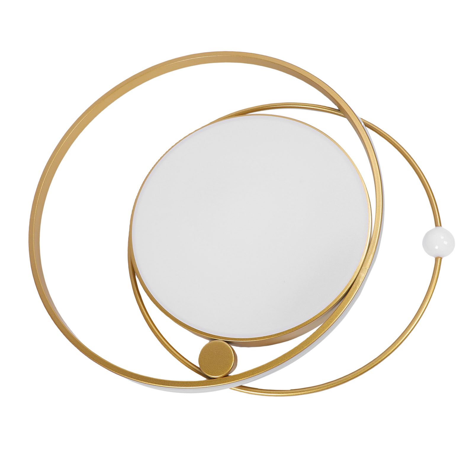 Modern LED Ceiling Light Dimmable Flush Mount Ceiling Lamp with Remote Control