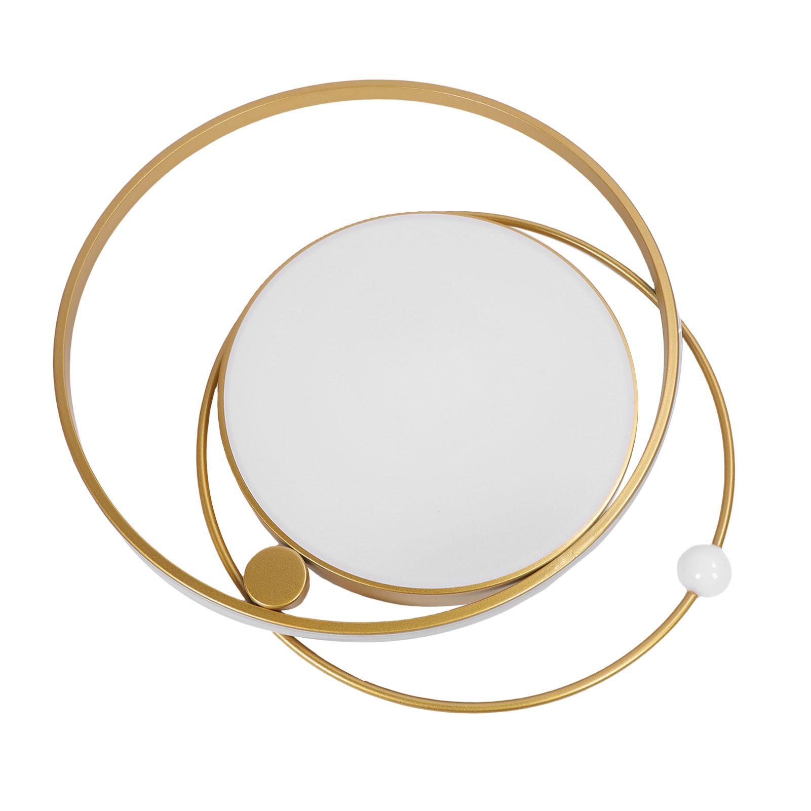 Modern LED Ceiling Light Dimmable Flush Mount Ceiling Lamp with Remote Control view 5