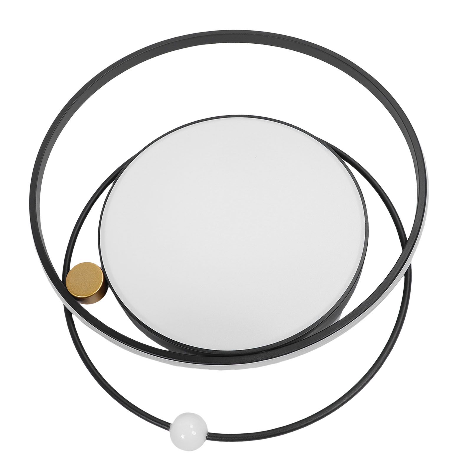 Modern LED Ceiling Light Dimmable Flush Mount Ceiling Lamp with Remote Control
