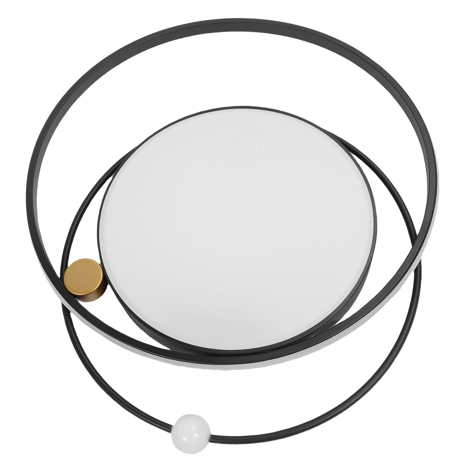 Modern LED Ceiling Light Dimmable Flush Mount Ceiling Lamp with Remote Control view 5