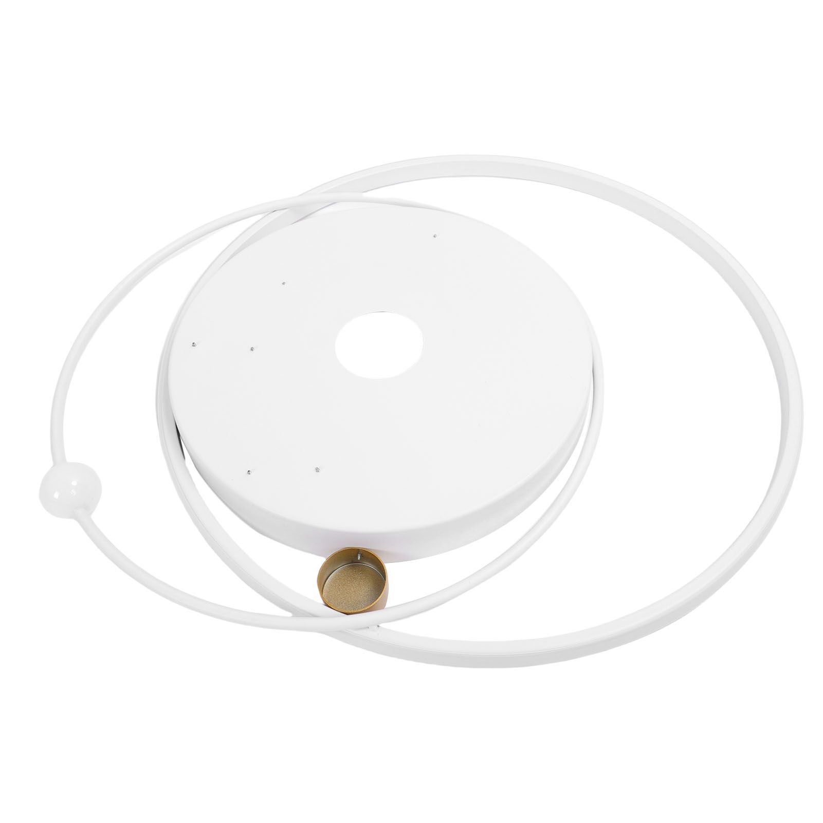Modern LED Ceiling Light Dimmable Flush Mount Ceiling Lamp with Remote Control view 4