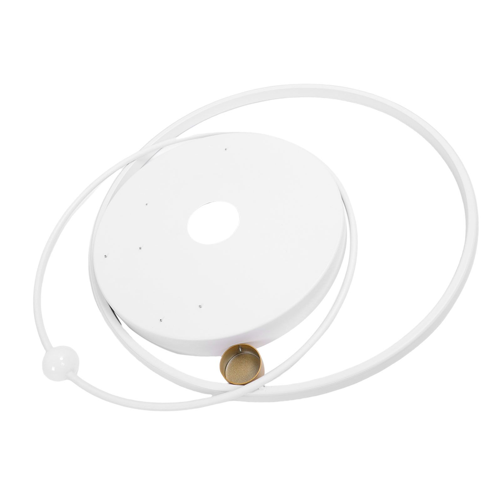 Modern LED Ceiling Light Dimmable Flush Mount Ceiling Lamp with Remote Control view 6