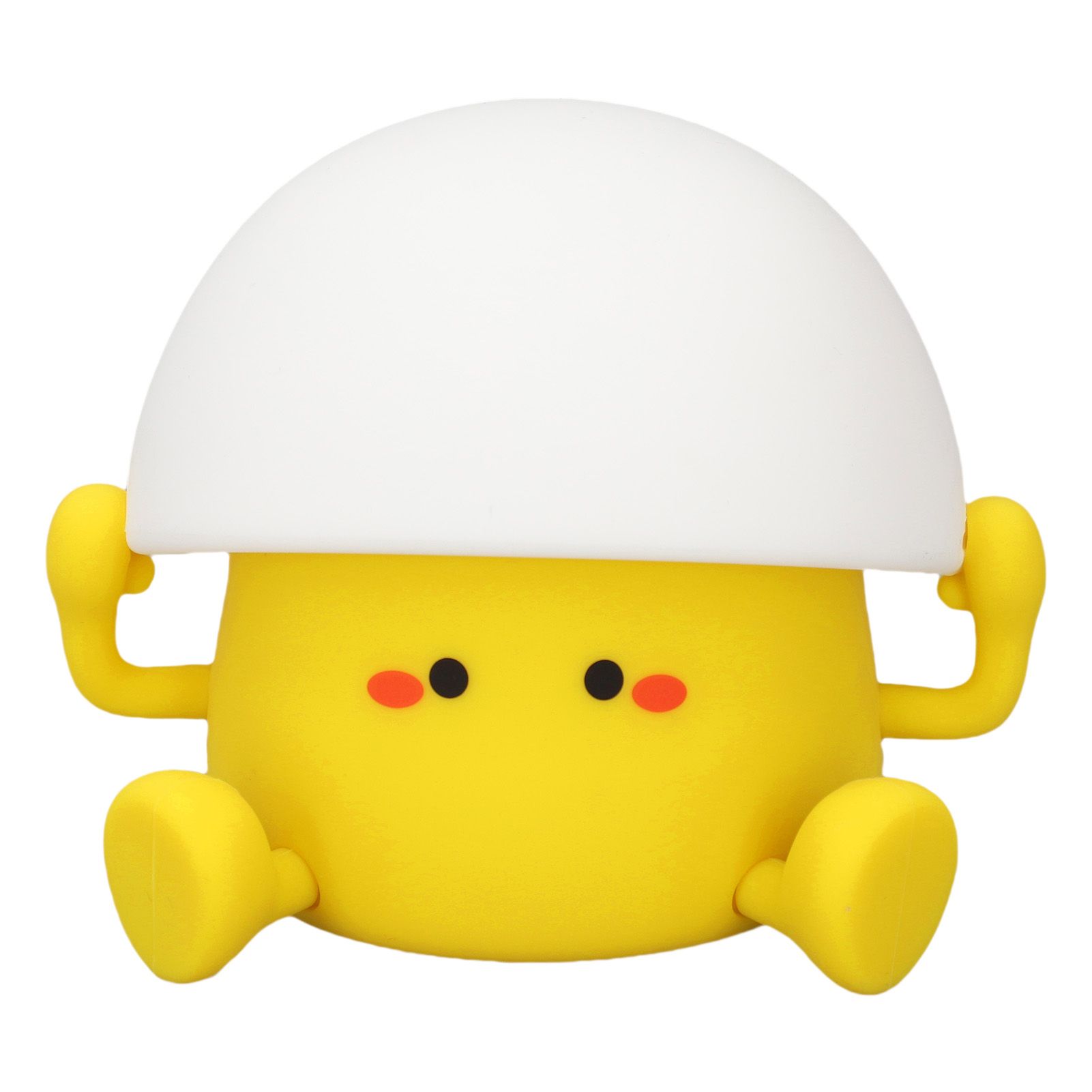 Silicone Egg Night Lamp Cute Shape Cartoon Rechargeable Sleeping Feeding Light — image 1
