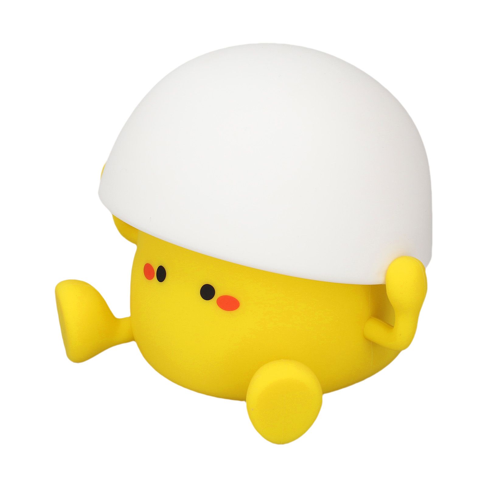 Silicone Egg Night Lamp Cute Shape Cartoon Rechargeable Sleeping Feeding Light view 6