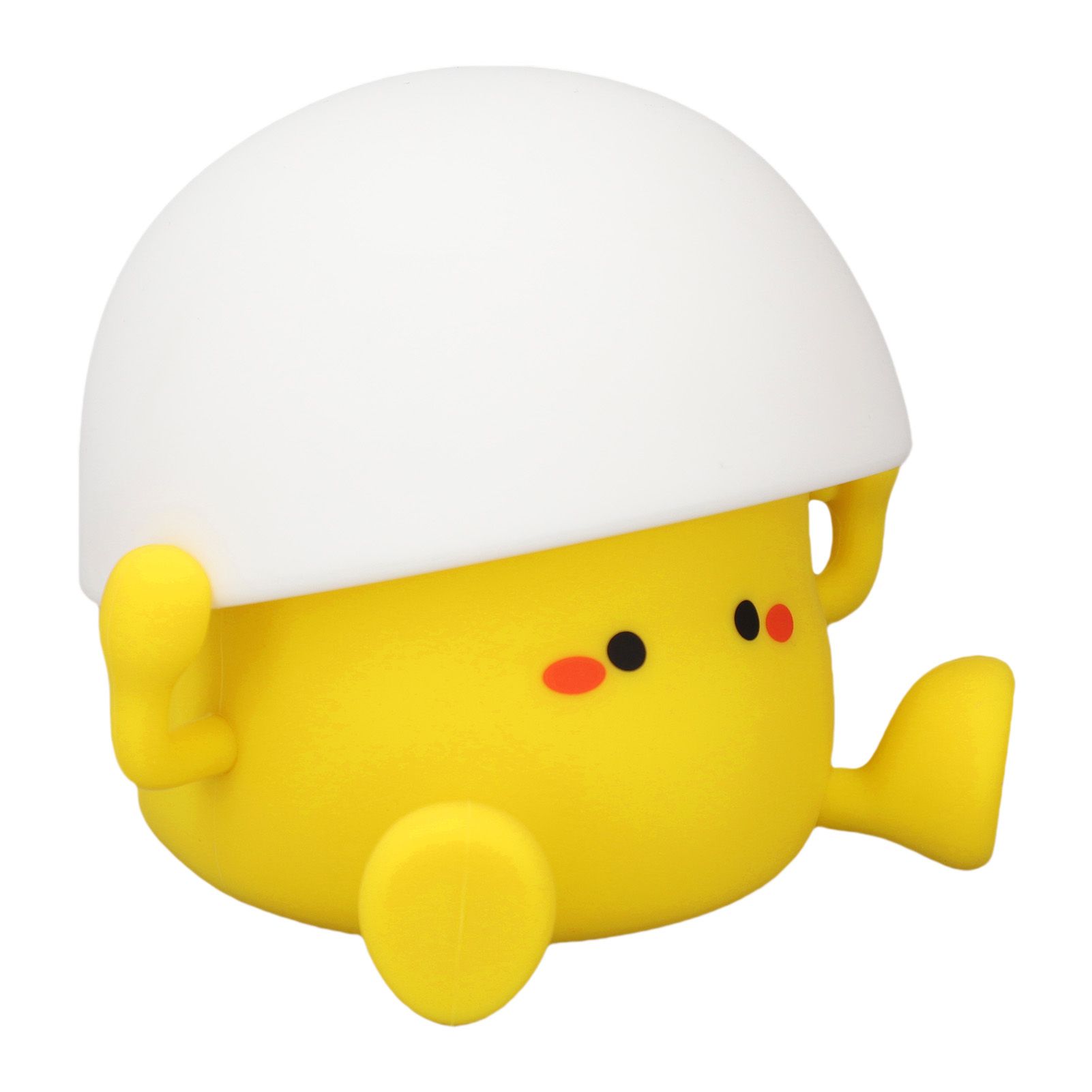 Silicone Egg Night Lamp Cute Shape Cartoon Rechargeable Sleeping Feeding Light view 9