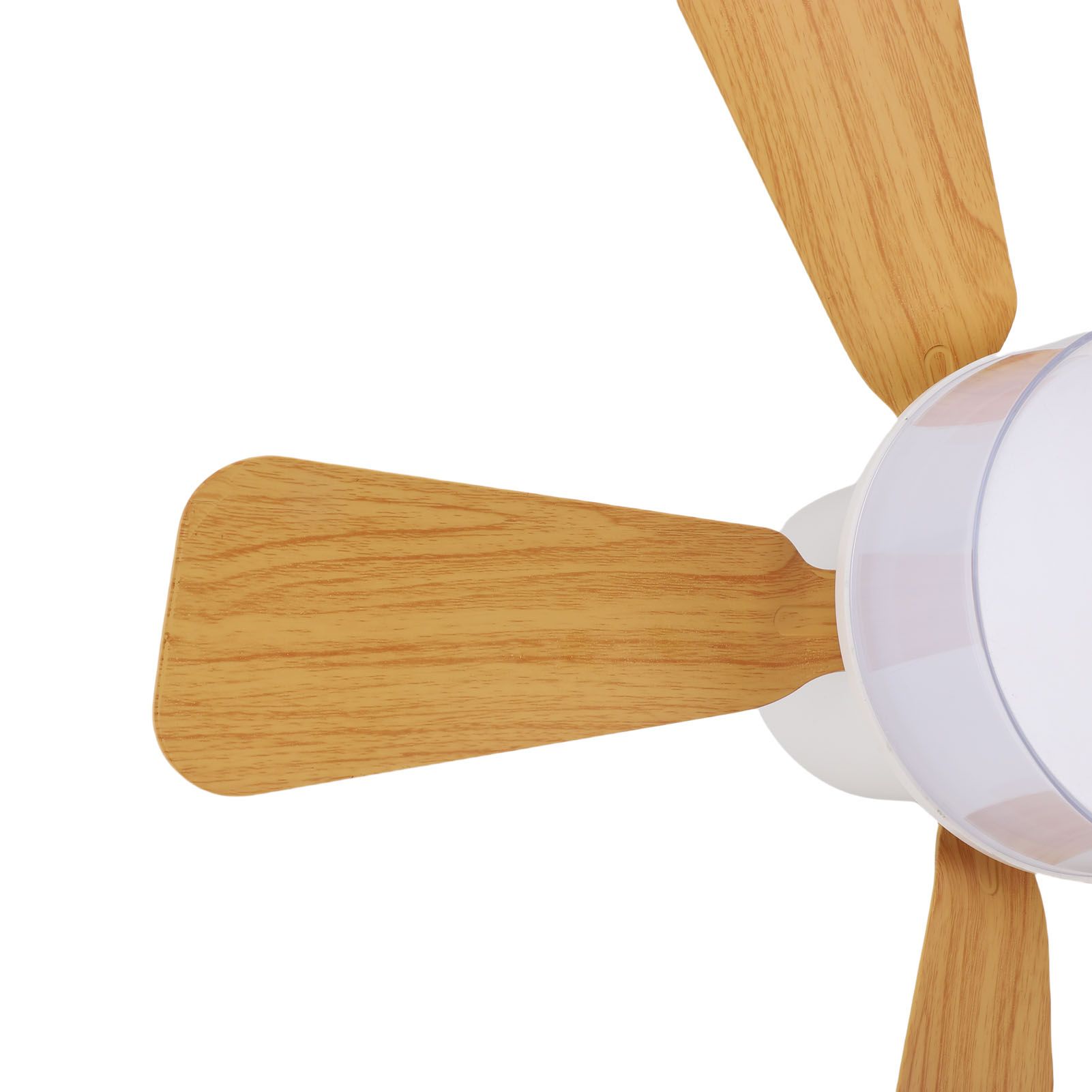 Socket Ceiling Fan Light with Remote Dimmable Small Ceiling Fan 3 Colors Easy view 2